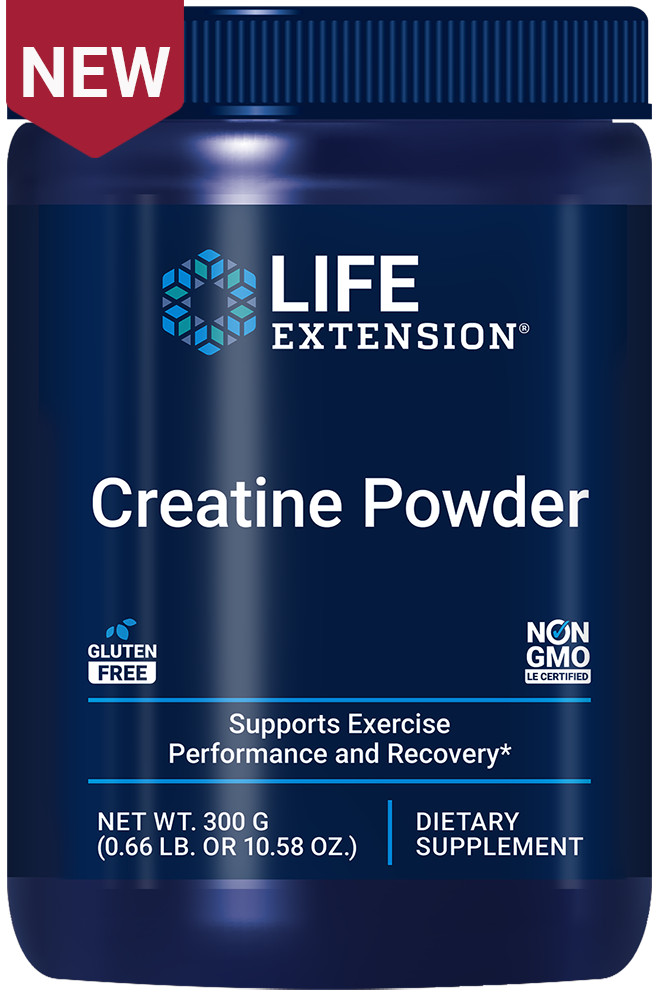 Life Extension Creatine Powder – 300 Grams