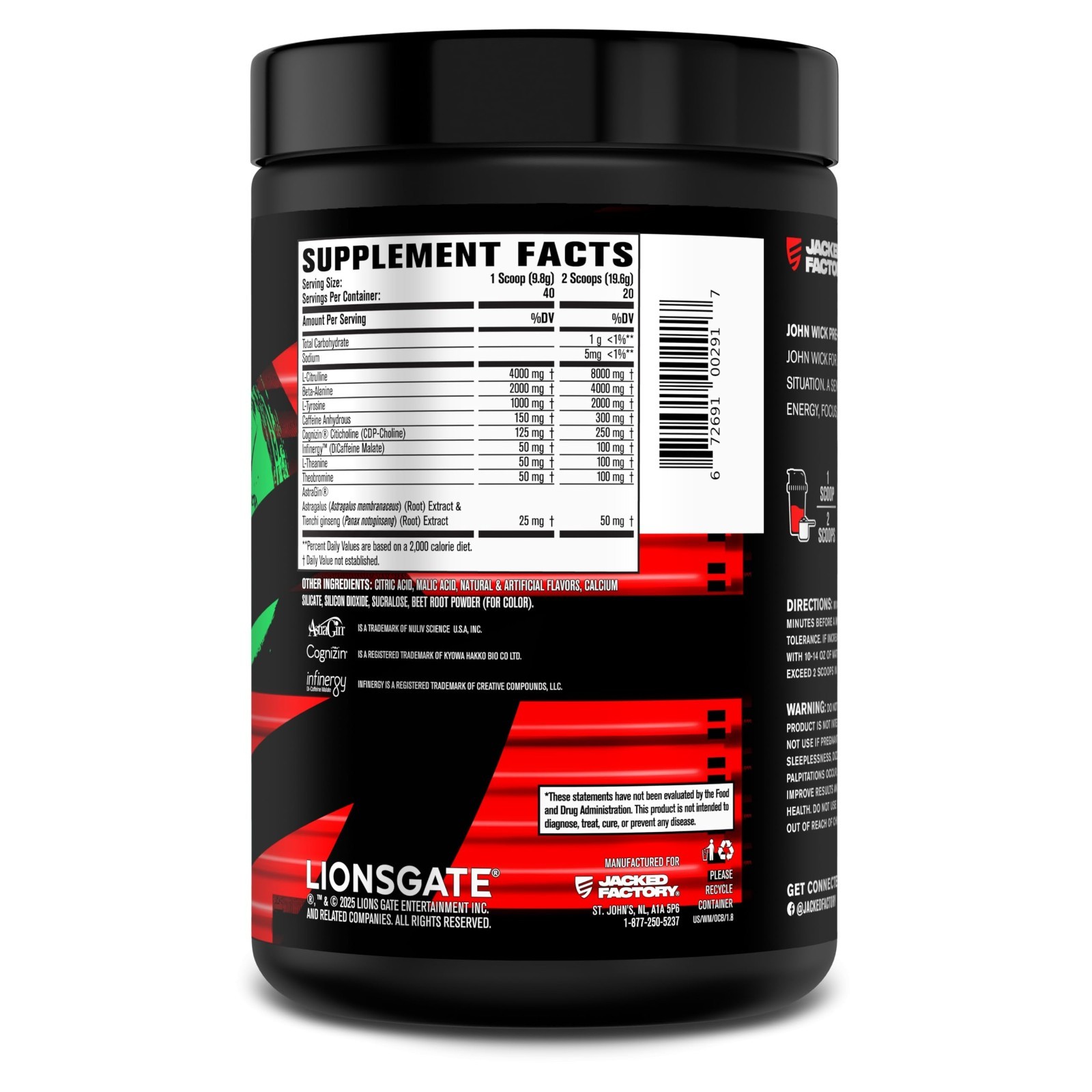 Intense Energy Pre Workout Powder – Battle-Ready Focus & Endurance – 40 Servings