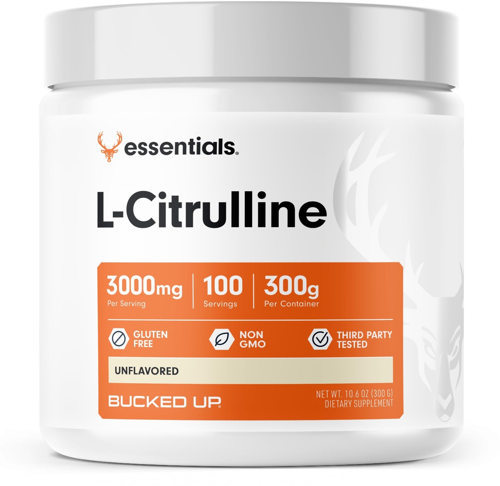 L-Citrulline 3000mg Powder – 100 Servings, Boost Energy & Endurance, Muscle Supp