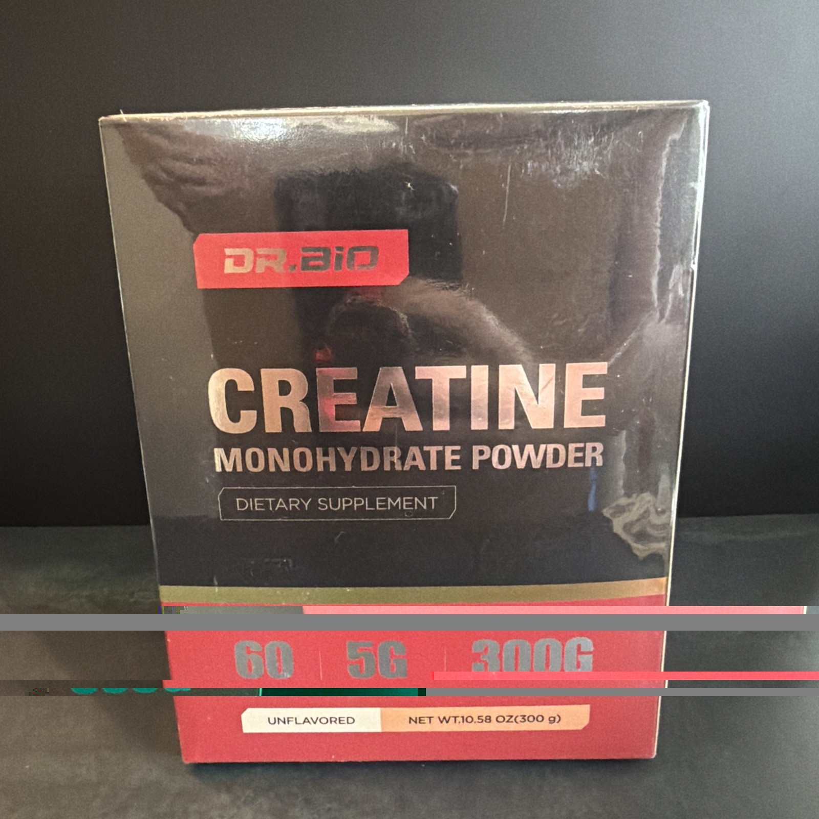Dr. Bio Instant Boost Creatine Monohydrate Powder 60 Days, 300G (UNDER RETAIL)
