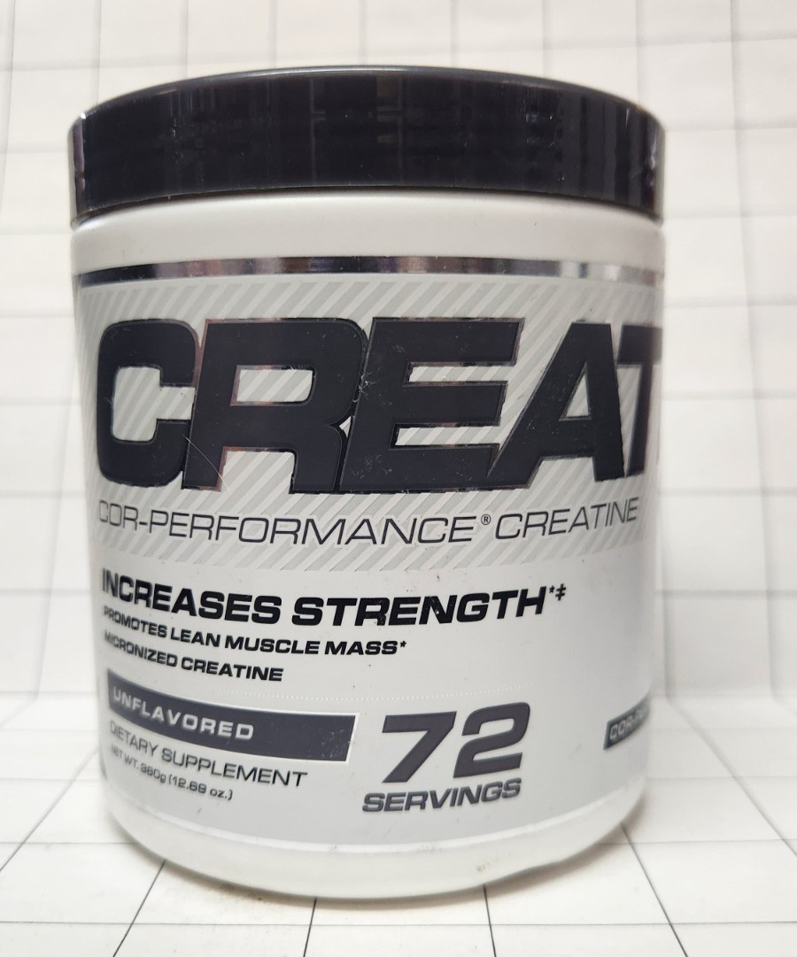 Cellucor Cor-Performance Creatine Unflavored Increase Strength 72 Servings 08/26