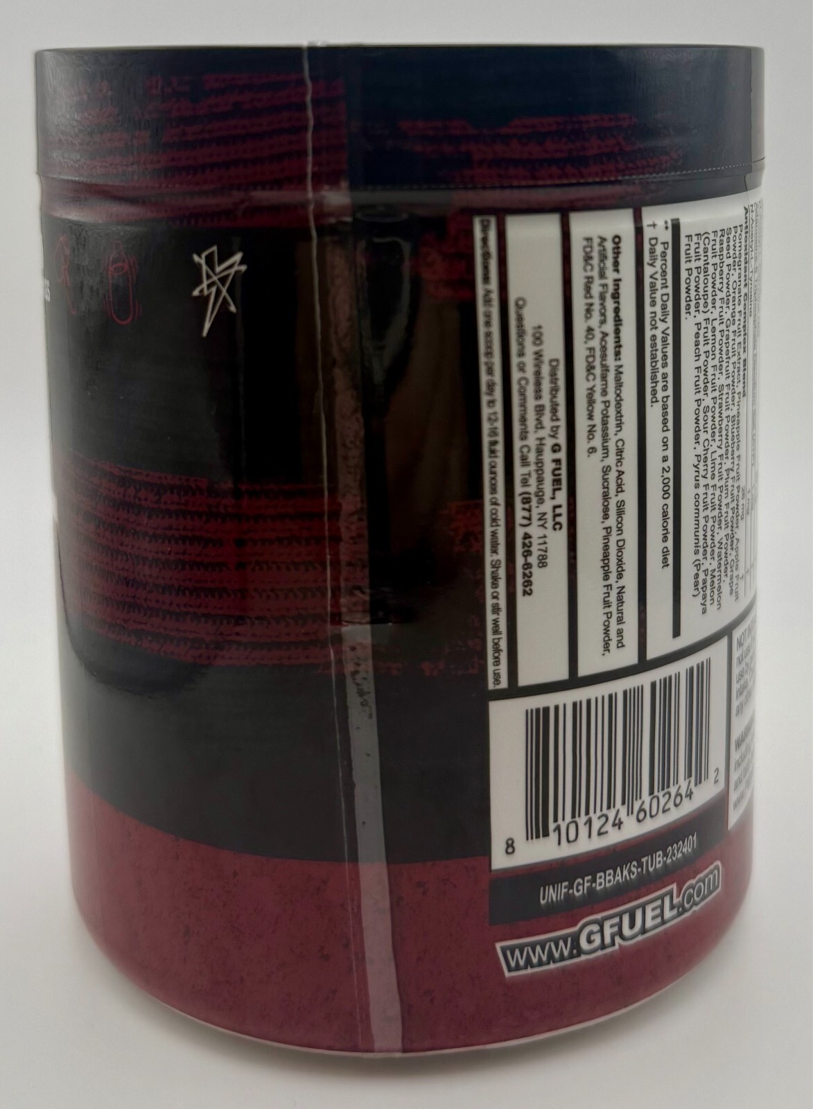 G Fuel DREAM DEMON 40 Servings Nightmare on Elm Street Tub Energy Formula *NEW*