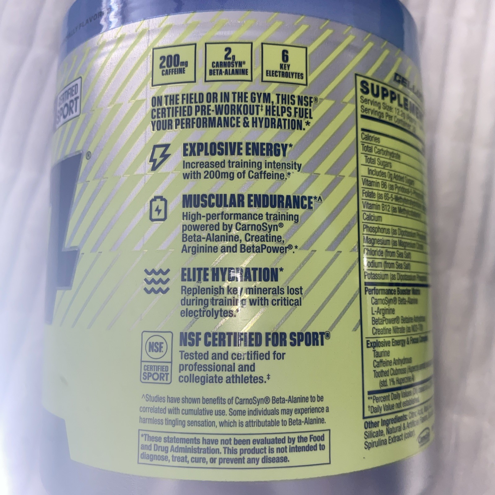 2x-Cellucor C4 Pre-Workout Powder Icy Blue Razz – 8.6oz – 40 Servings Total 6/27