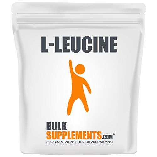 BulkSupplements.com L-Leucine Powder – BCAAS Amino Acids Powder – Vegan BCAA –