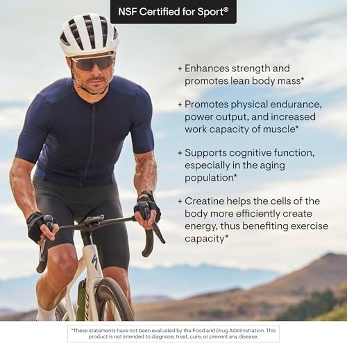 THORNE Creatine – Micronized Creatine Monohydrate Powder – Support for Muscles
