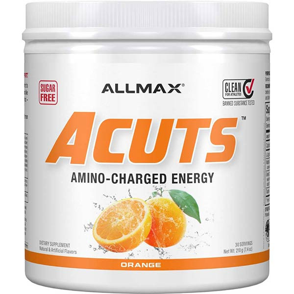 ALLMAX NUTRITION ACUTS Amino-Charged Energy Drink Fat-Burning 210g 30 Servings