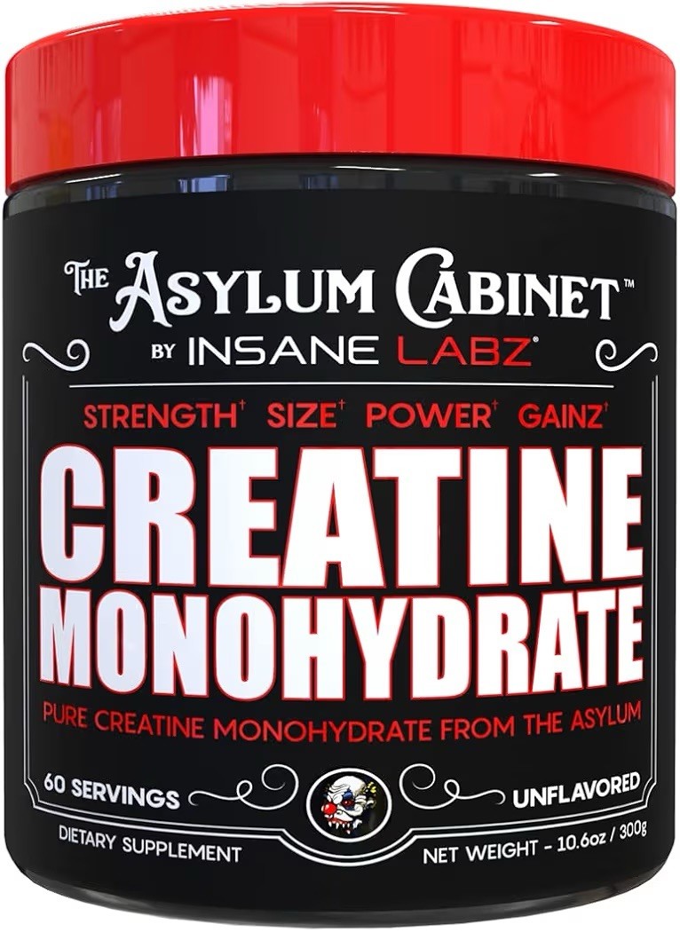 Unflavored Creatine Monohydrate – 60 Servings, 5g Per Serving for Strength