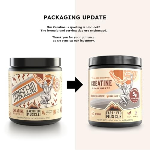 Creatine Monohydrate Powder 300g Unflavored Strength Power Muscle
