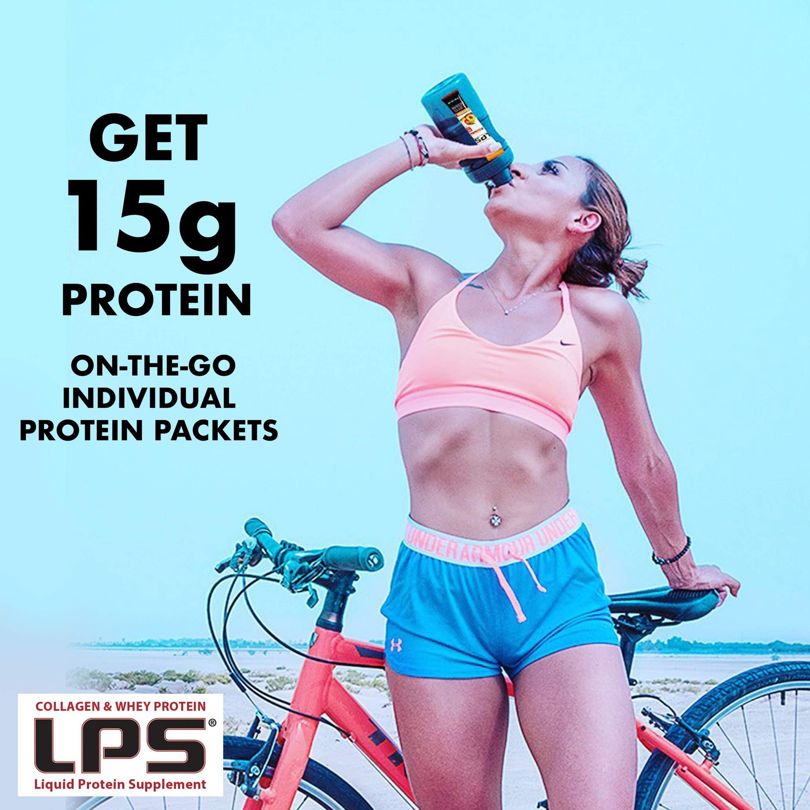 Lps Liquid Collagen & Whey Protein Supplement – Sugar-Free, Dye-Free, Non-Gmo…