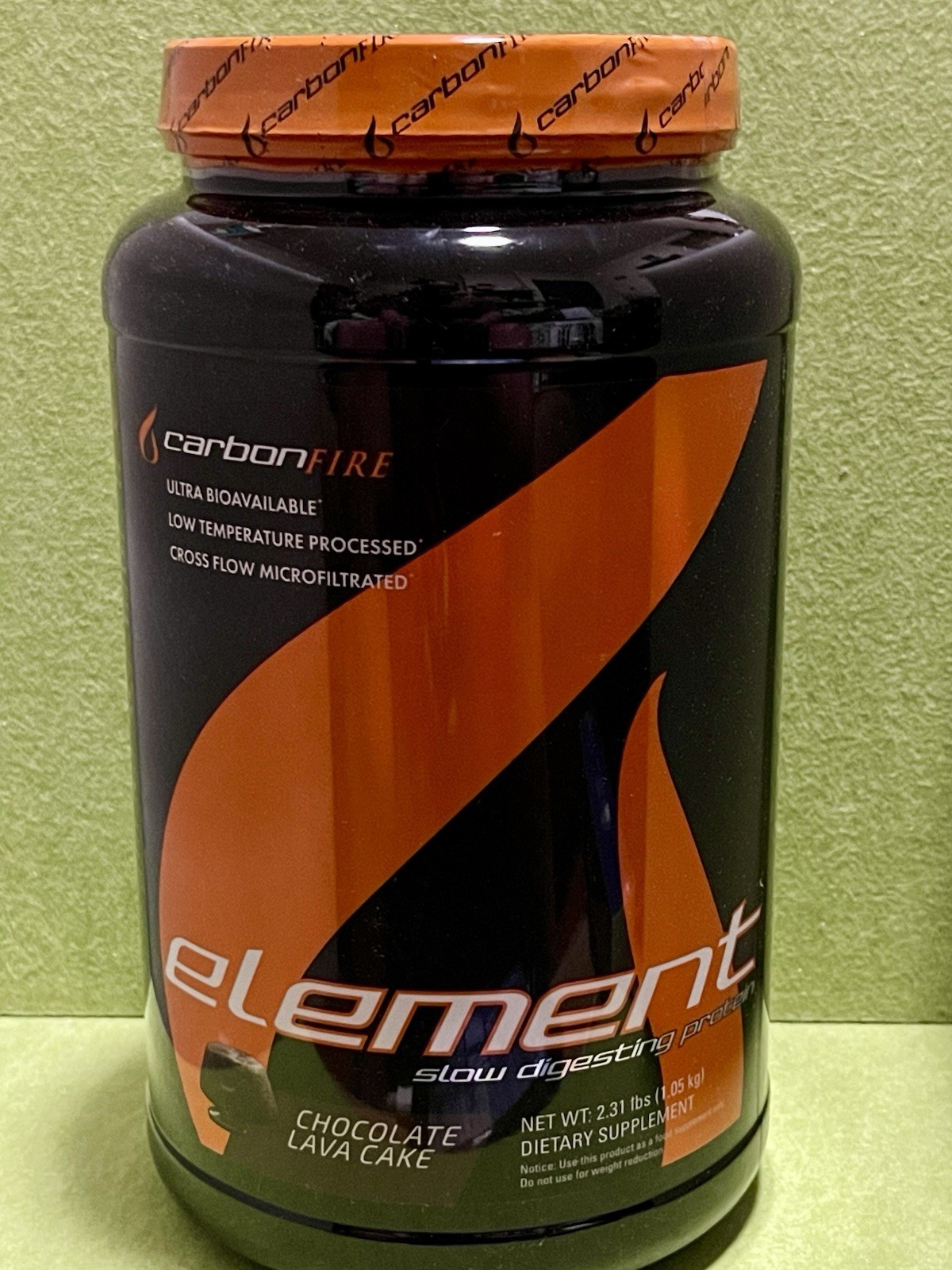 ELEMENT PROTEIN CHOCOLATE LAVA CAKE 2.31 LB ,07/2027.New