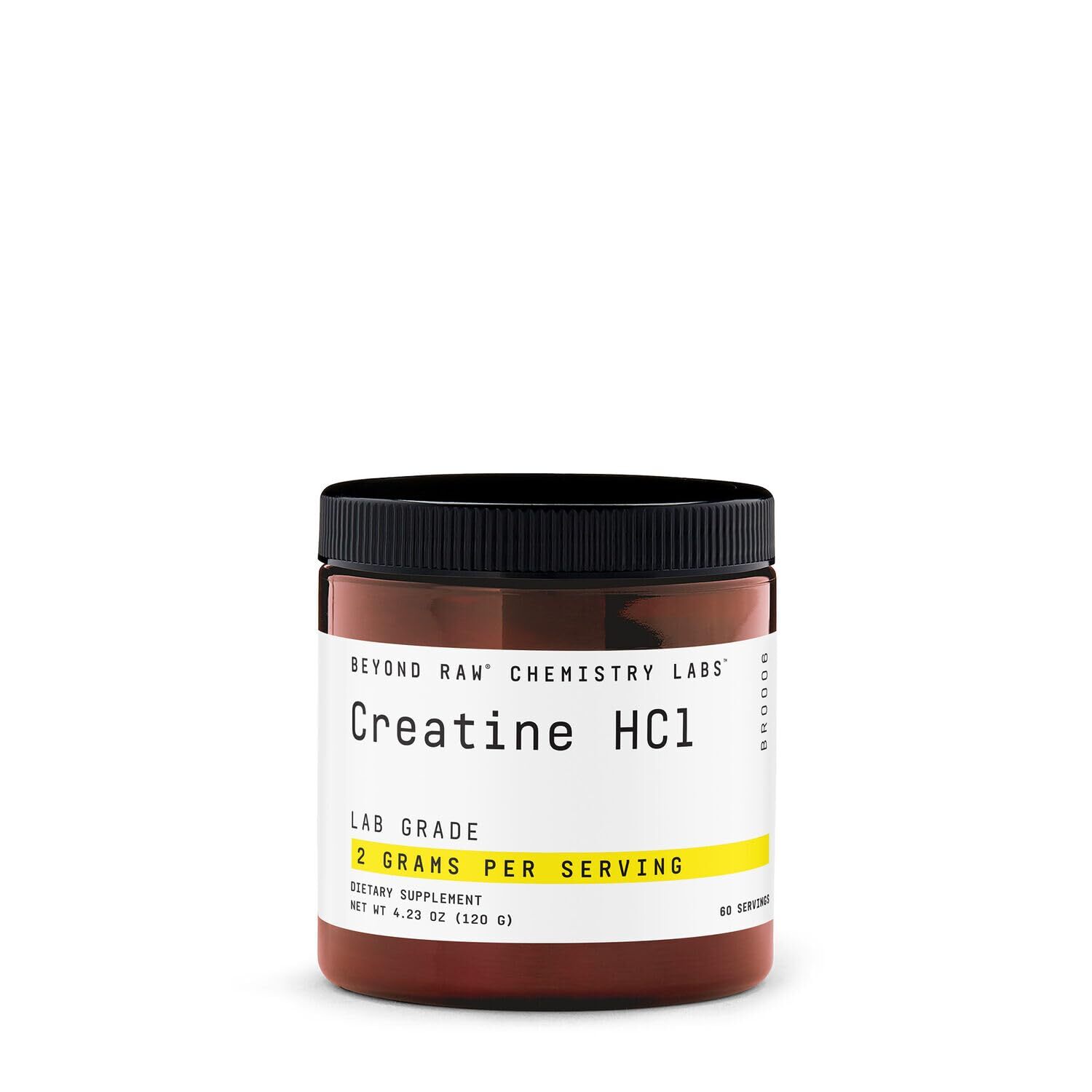 Beyond Raw Creatine HCL Ultra Concentrated 60 Servings for Peak Performance