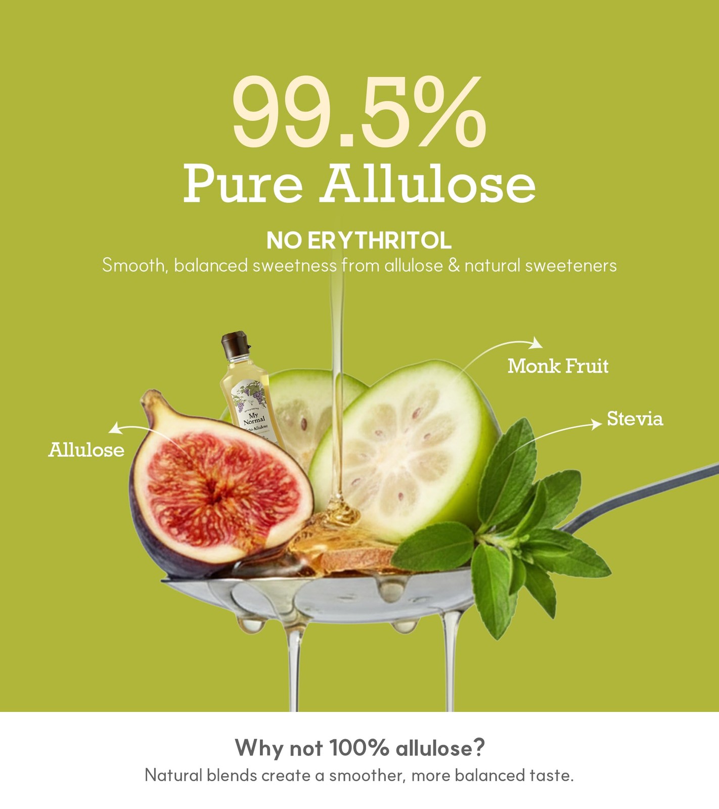 My Normal Keto Allulose 17.10 oz – 99.52%, 17.1 Fl Oz (Pack of 1)