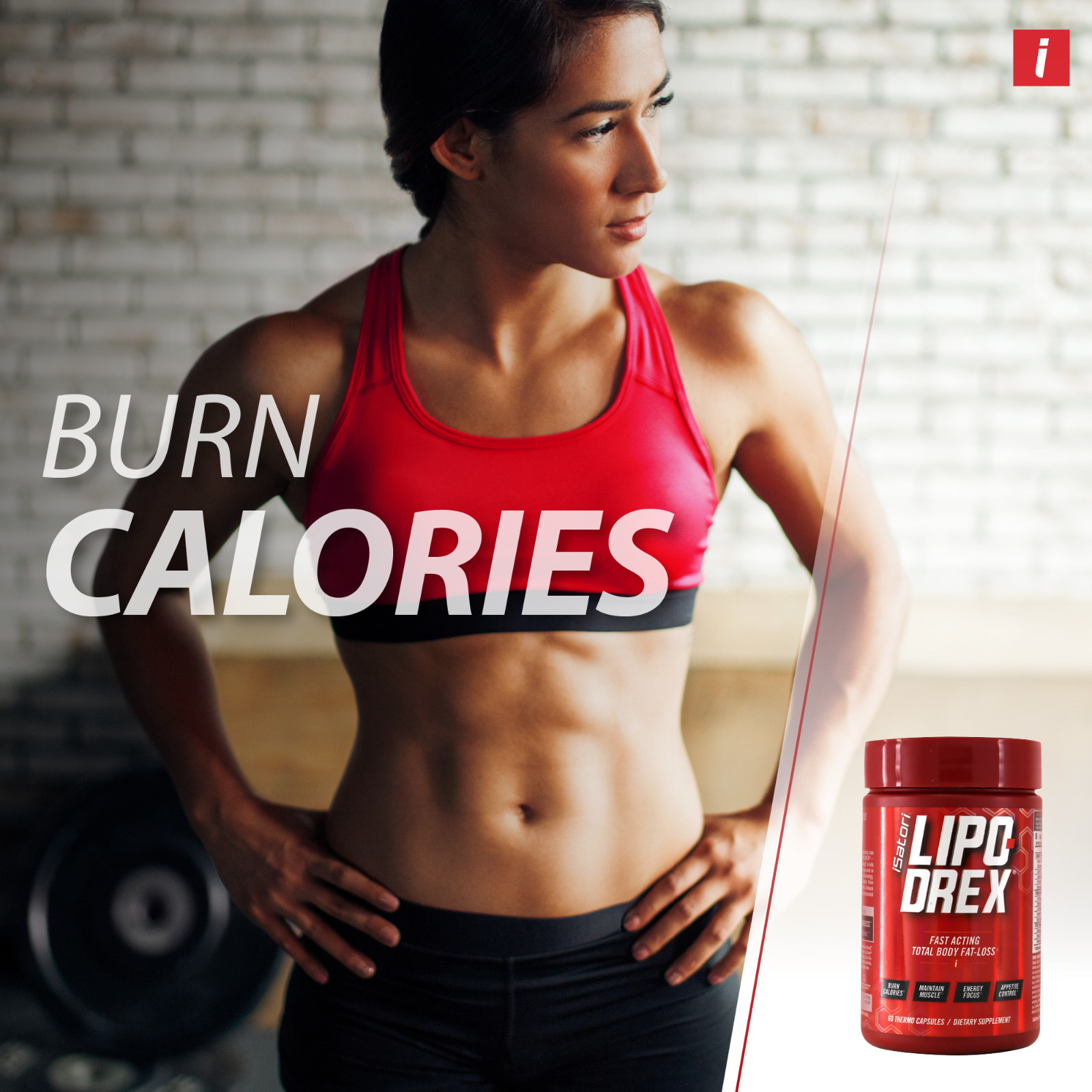 LIPO-DREX Total Body Fat Loss Thermogenic with Muscle Maintenance – 60 Capsules