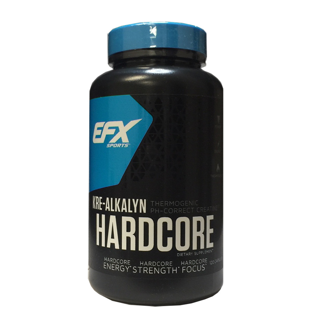 EFX Sports Kre-Alkalyn Hardcore 120 Capsules