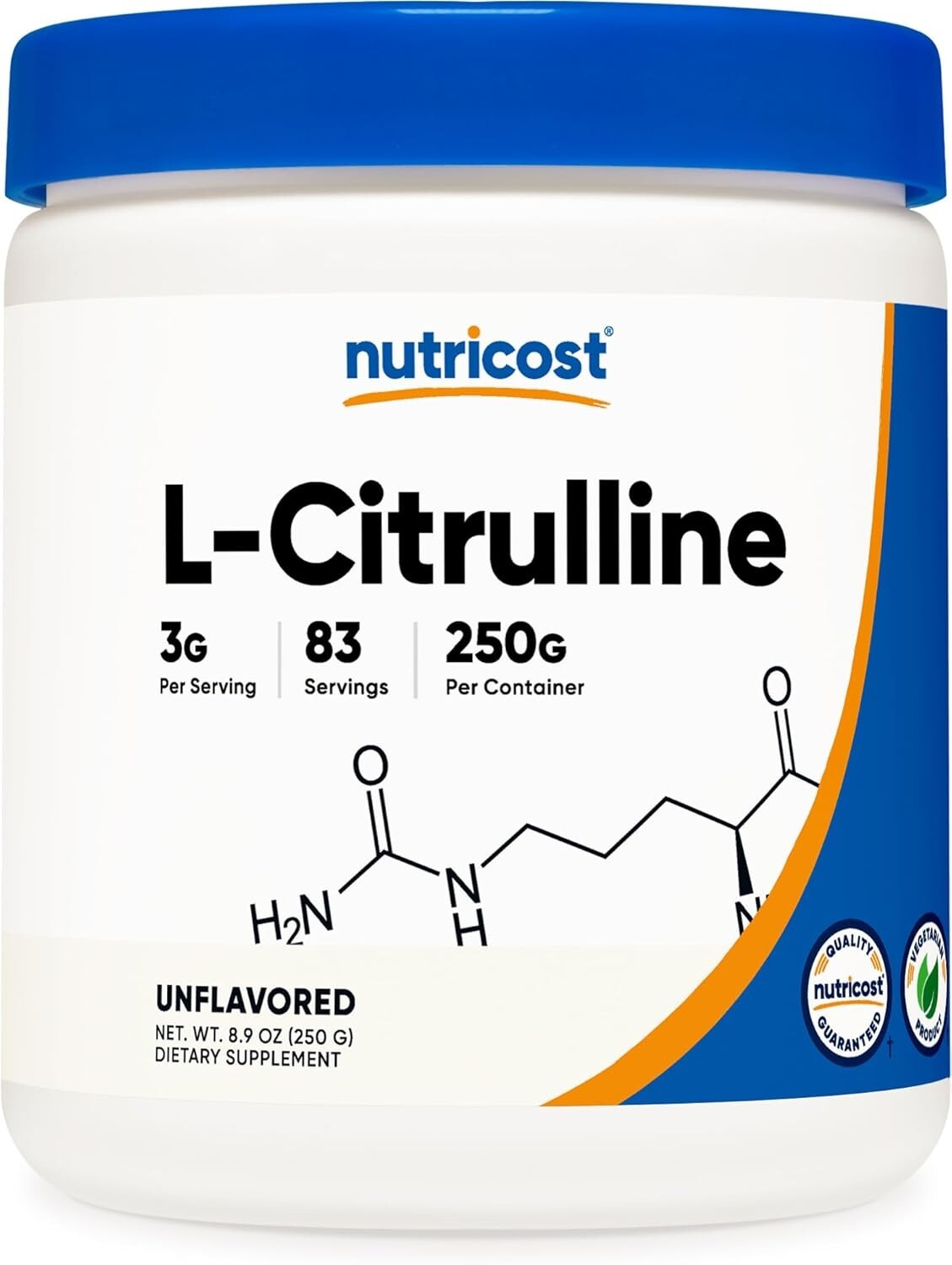 Pure L-Citrulline Powder 250 Grams – Pure Base for Enhanced Performance