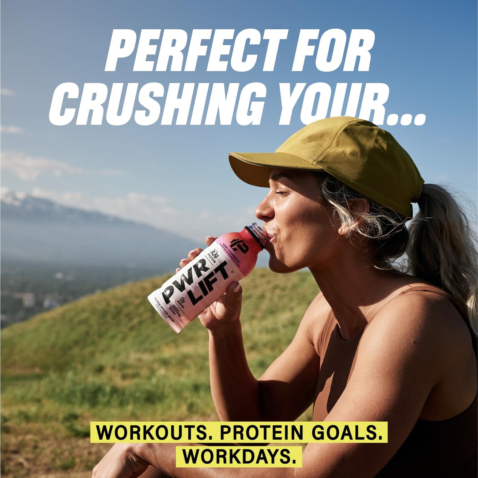 Whey Protein Water Sports Drink by | Berry Strawberry | Keto, Vitamin B, Elec…