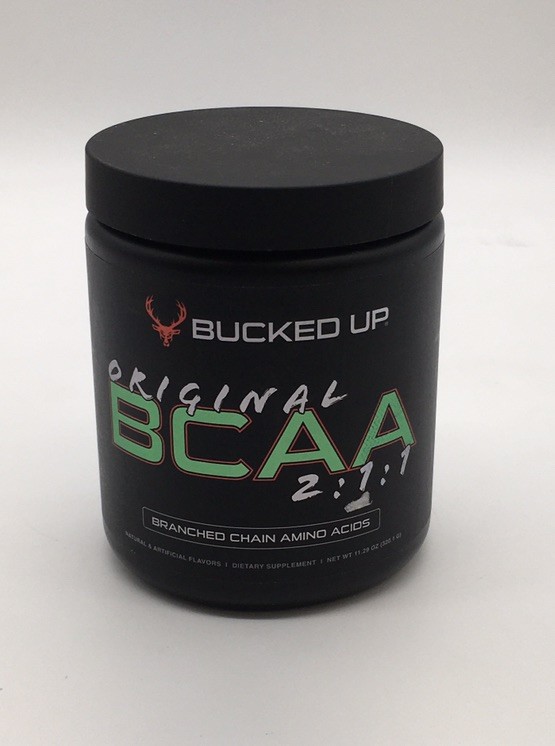 2X BUCKED UP ORIGINAL BCAA APPLE JACK 11.29 OZ EXP 05/27 OR BETTER