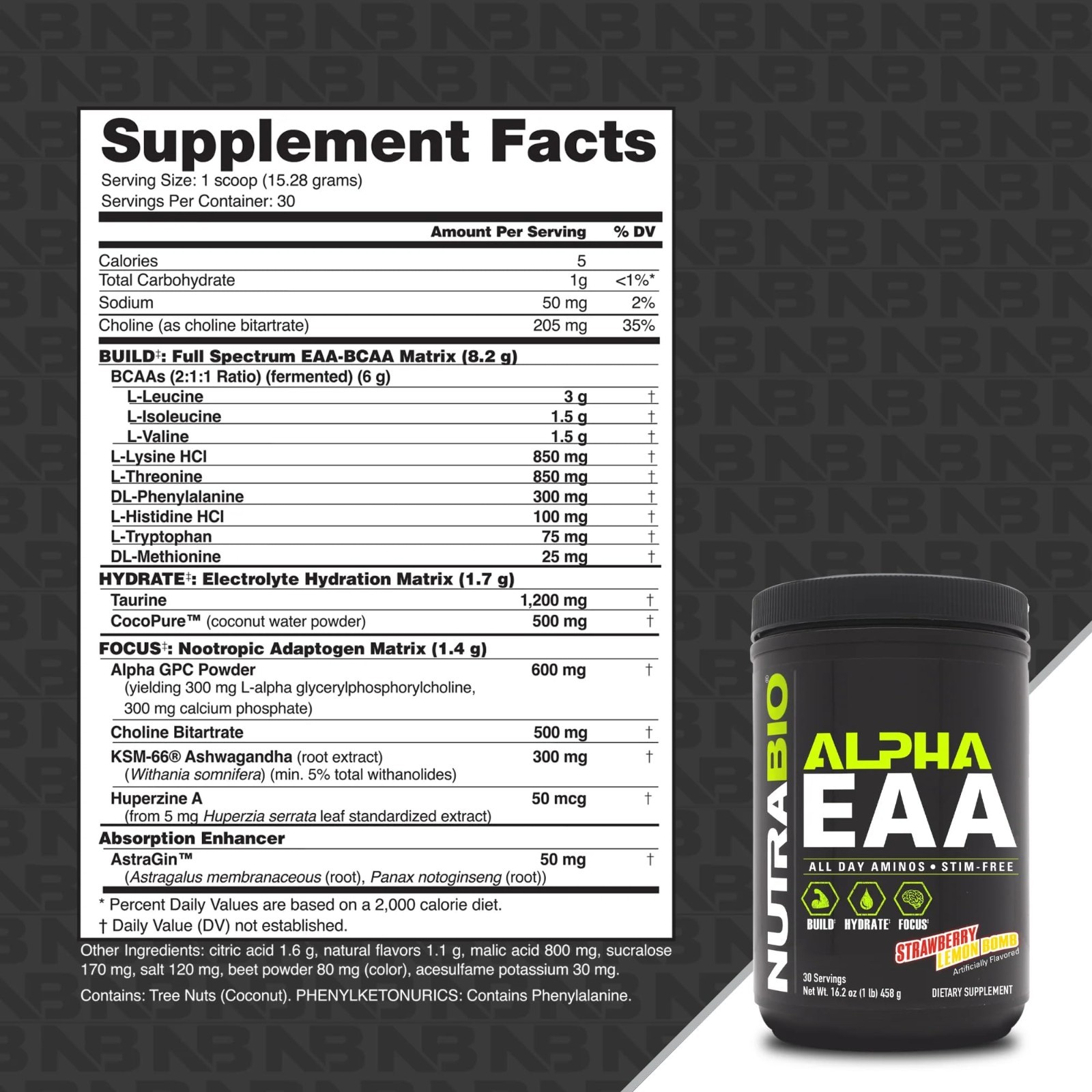 All-Day Essential Amino Acids Powder for Muscle Growth & Hydration – 30 Servings