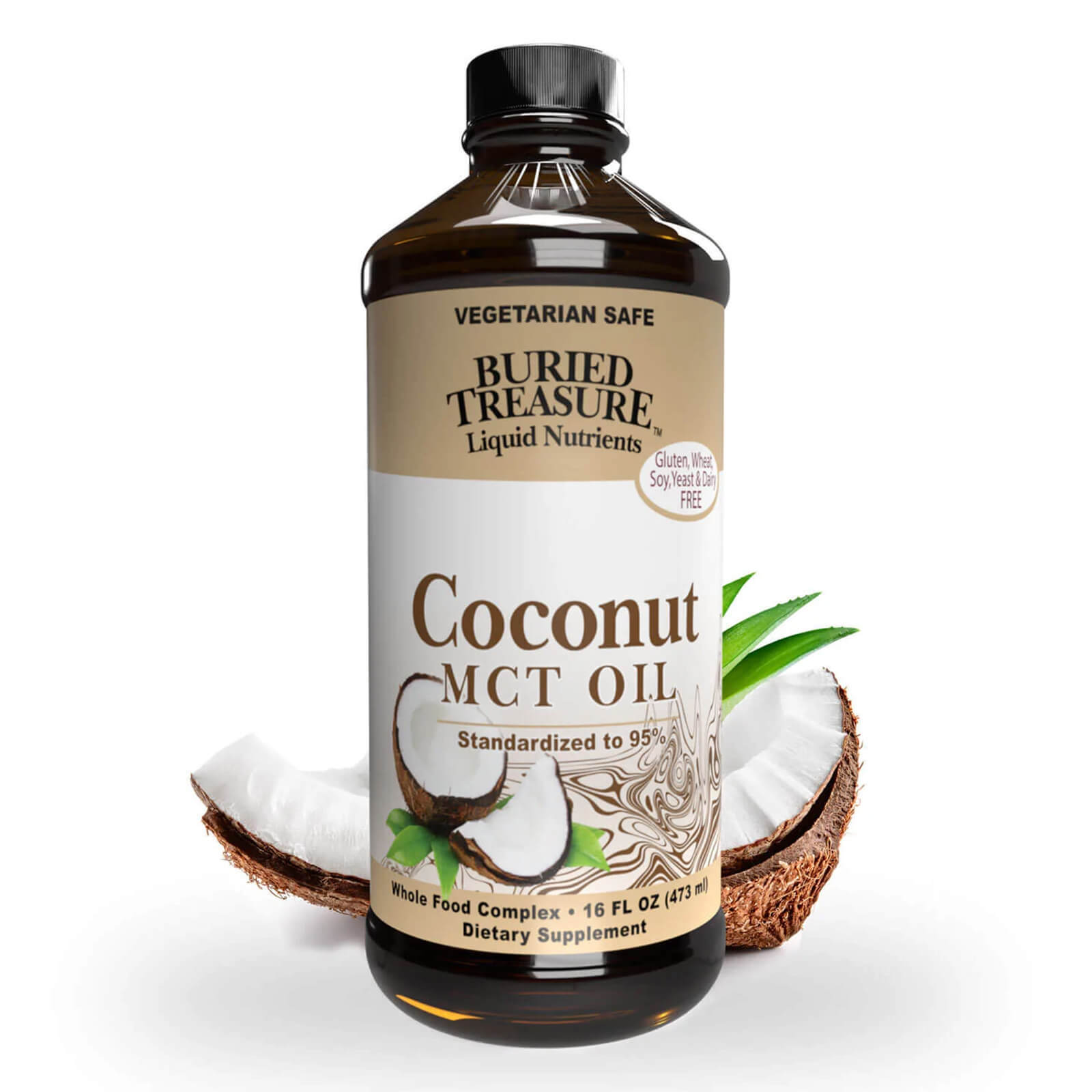 Buried Treasure Coconut Oil MCT 16 fl oz