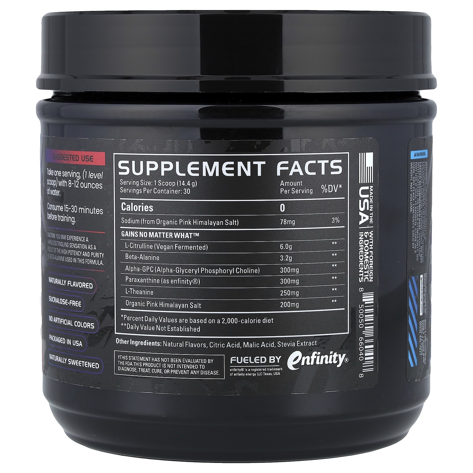 No Matter What™, Pre-Workout, Rocket Pop, 15.24 oz (432 g)