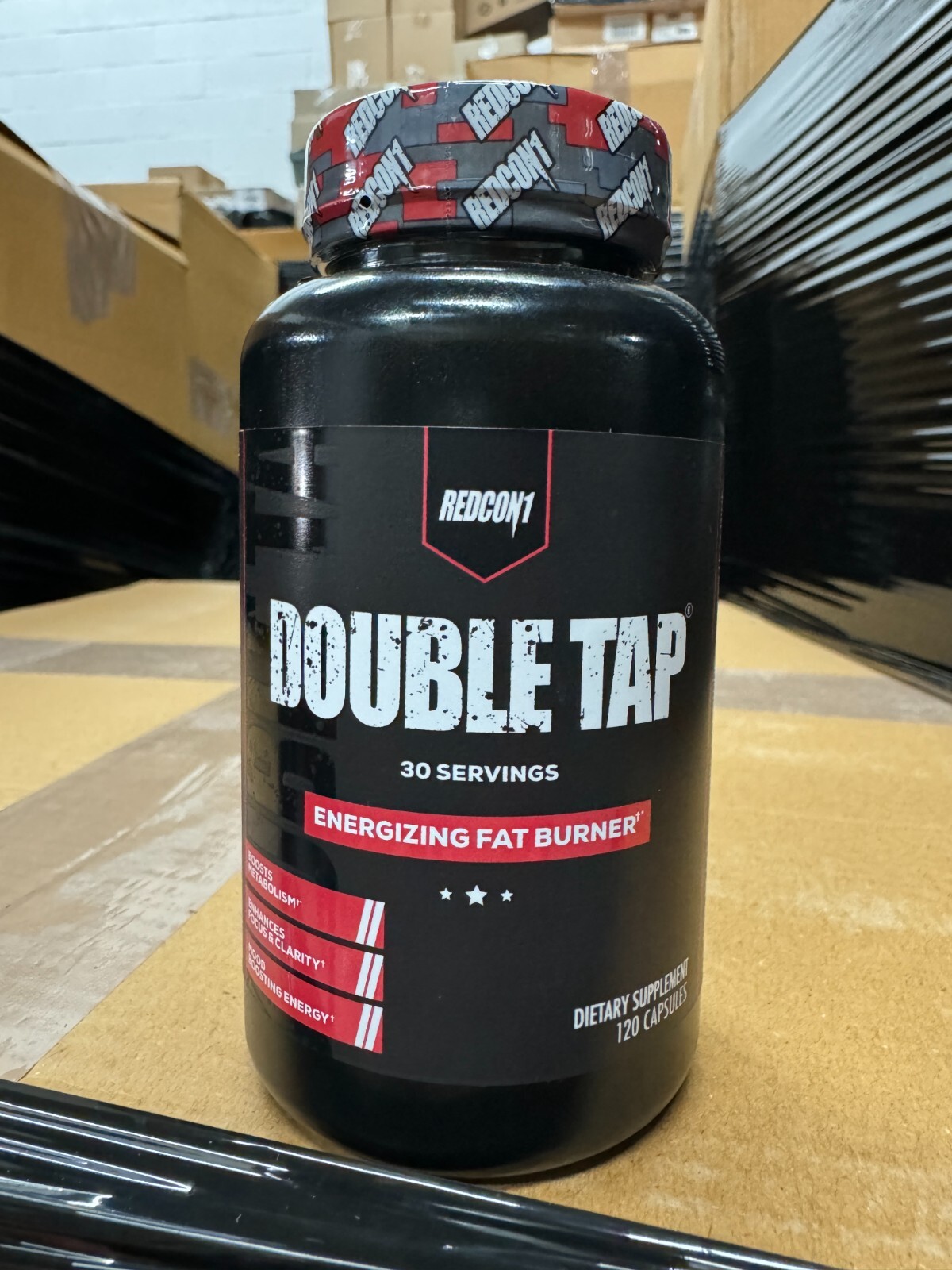 REDCON 1 Double Tap 2026 EXP Fat Burner Weight Loss 120 Capsules Pills CLEARANCE