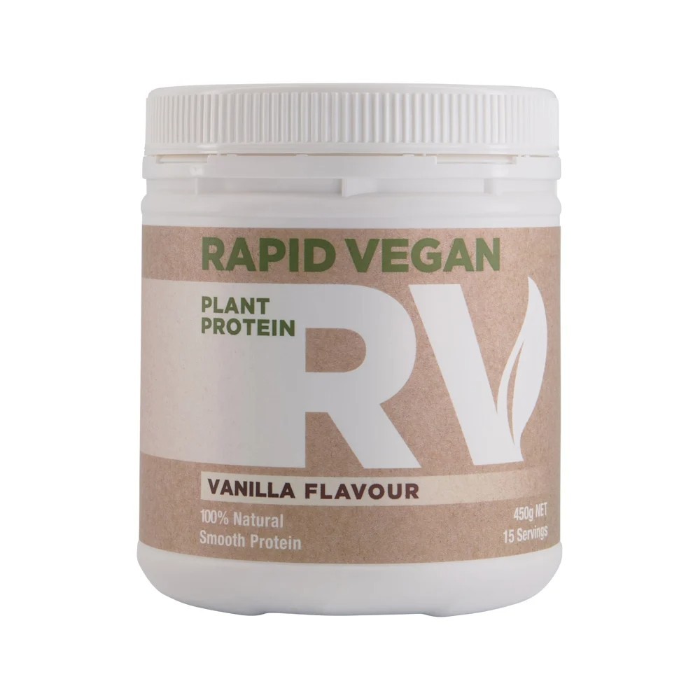 New Rapid Vegan Plant Protein Vanilla 450g