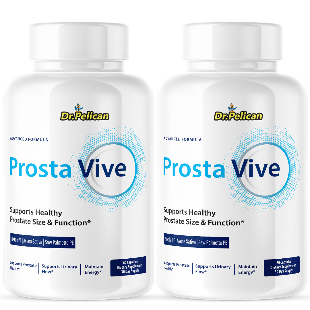 Prosta Vive – Prostate Support- 2 Bottles- 120 Capsules