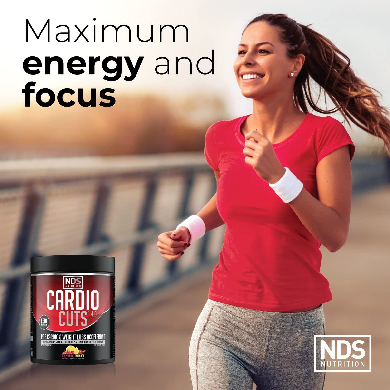 NDS Nutrition Cardio Cuts 4.0 – Raspberry Lemonade – 8.6 oz.