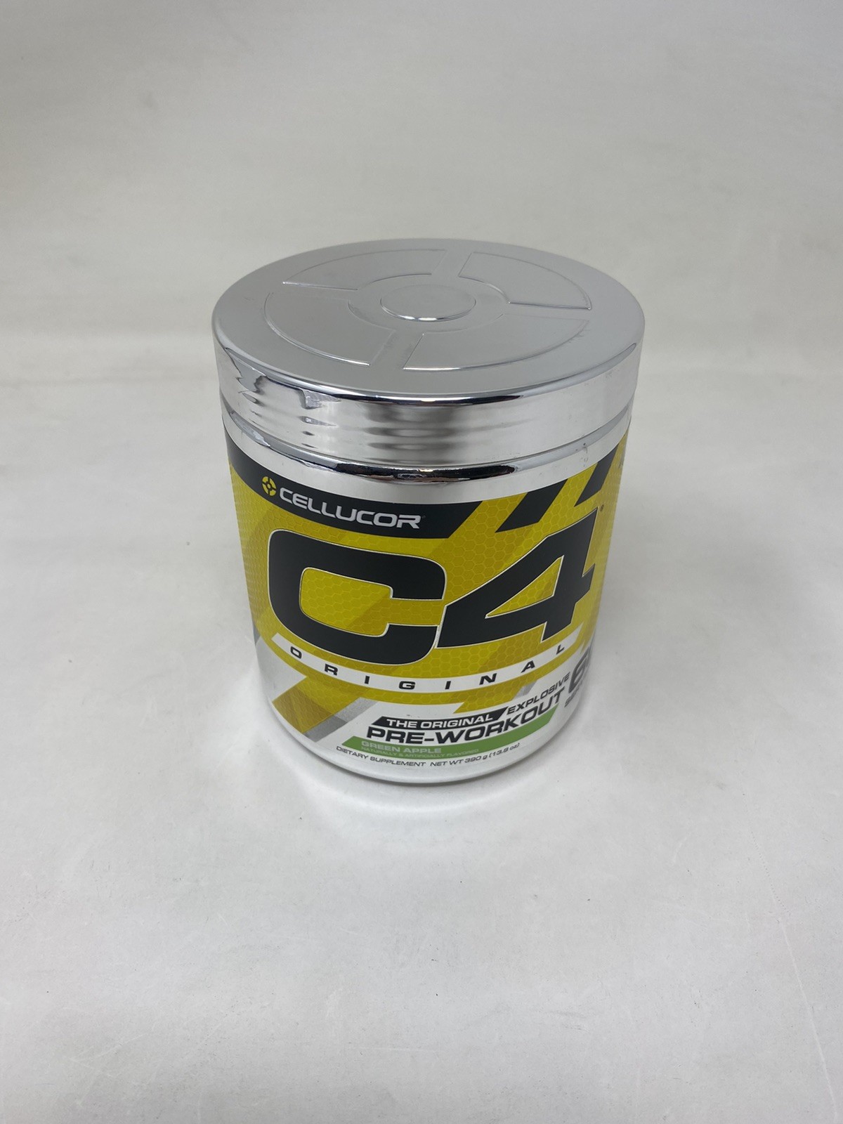 C4 Original Green Apple 60svg By Cellucor 390g 12.8 oz New Exp 3-27