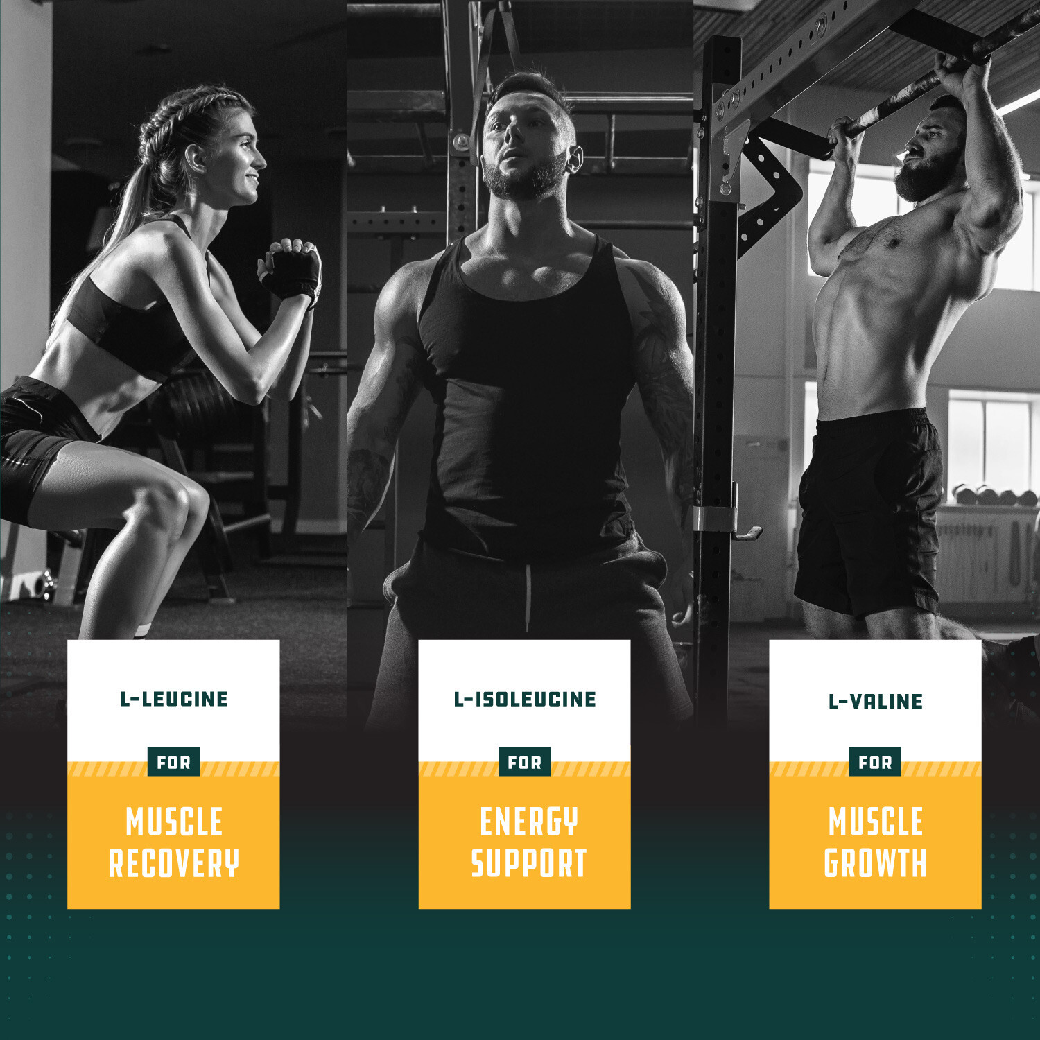 Branch Chain Amino Acids Supplement – Vegan BCAA Tablets Post Workout 120ct