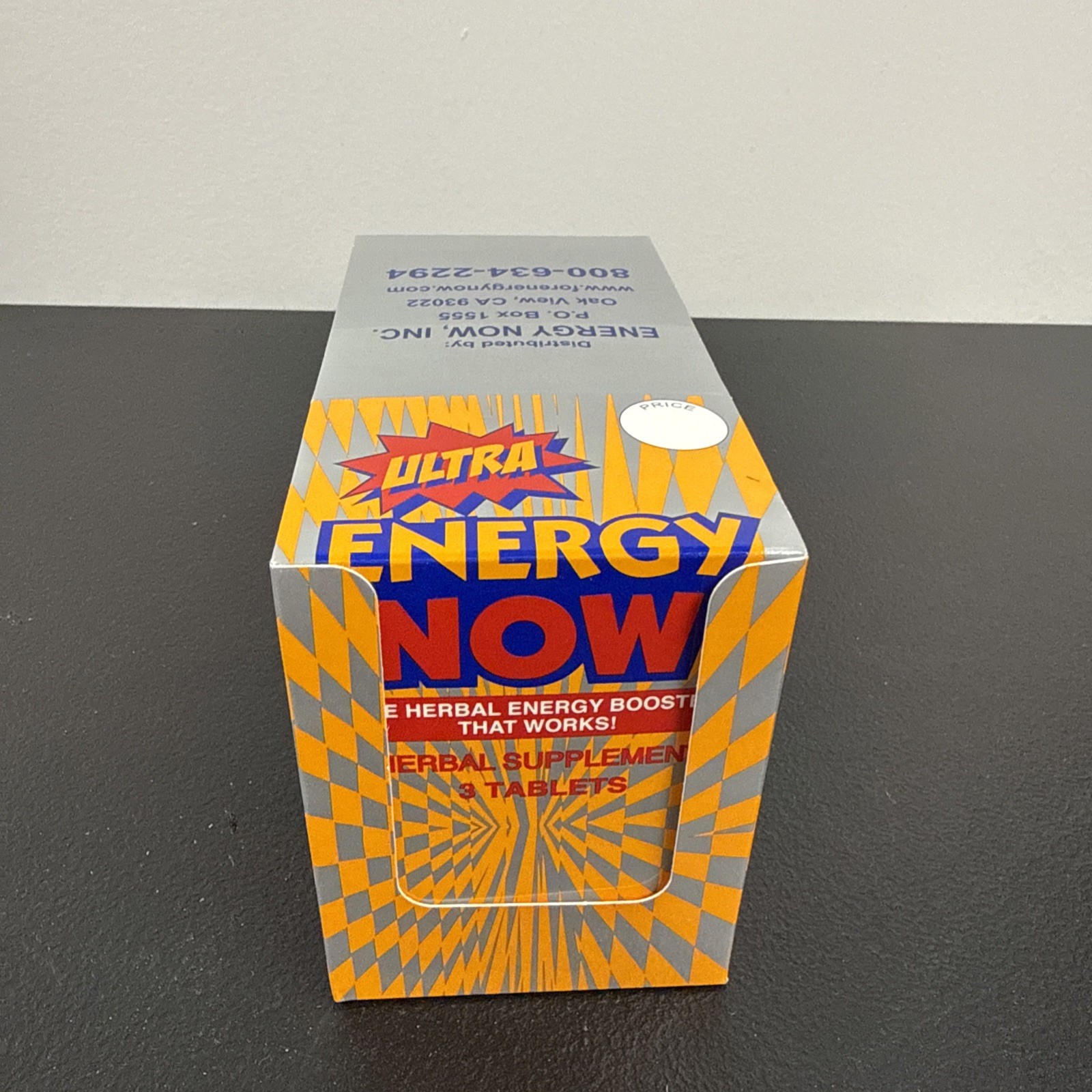 Ginko Biloba Energy Now 1.5 mg Herbal Supplement, 3 Tablet – 24 Pack