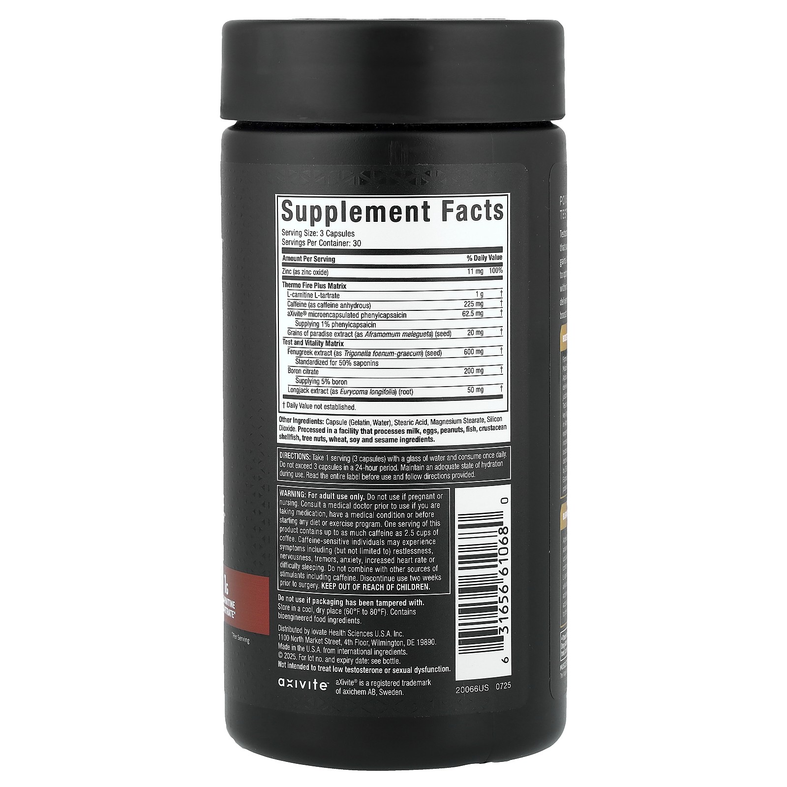 Alpha Test Thermo, 90 Capsules