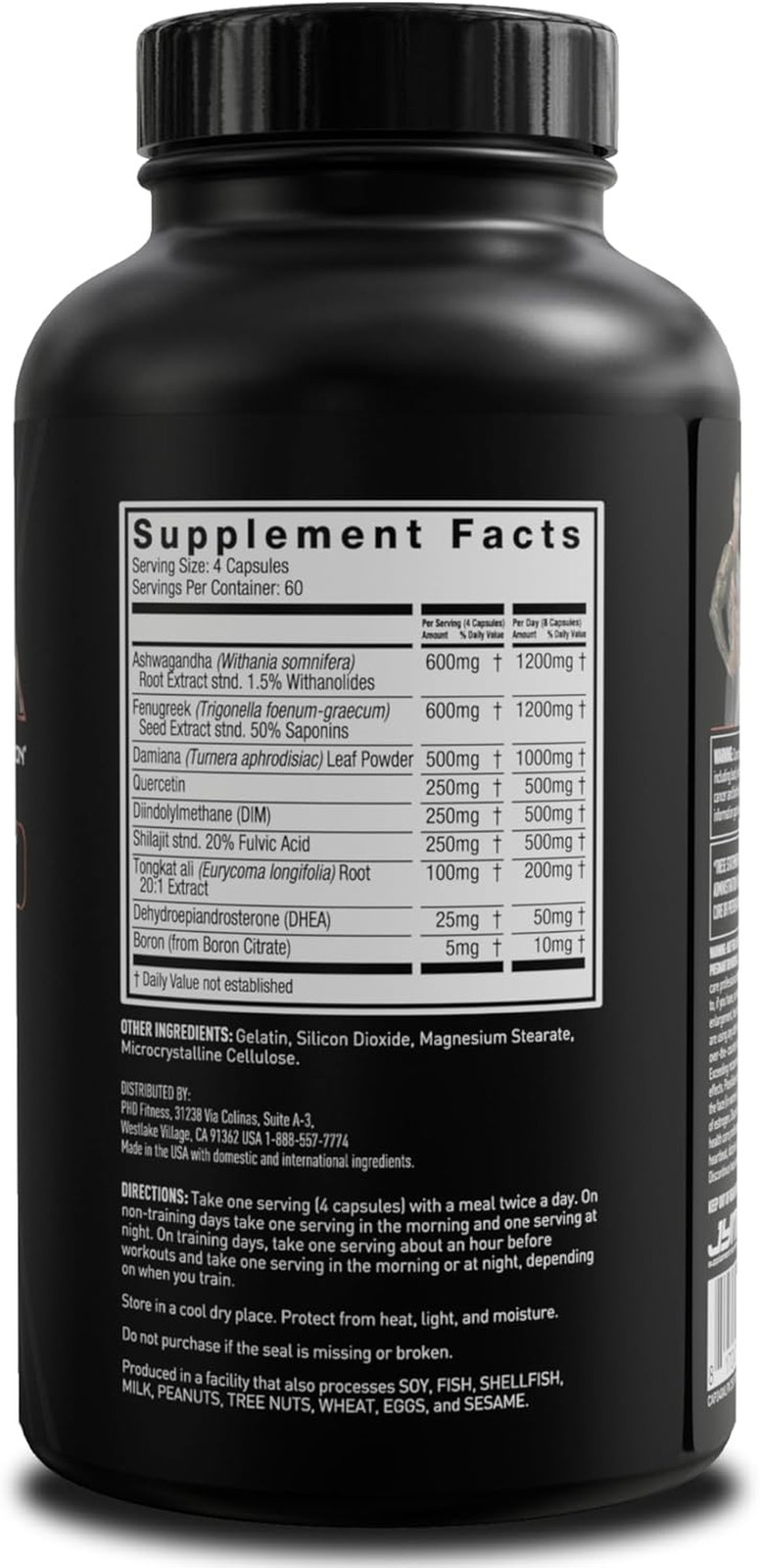 Alpha JYM X Advanced Testosterone Booster – Vitality, Optimization, DHEA, Ashwag