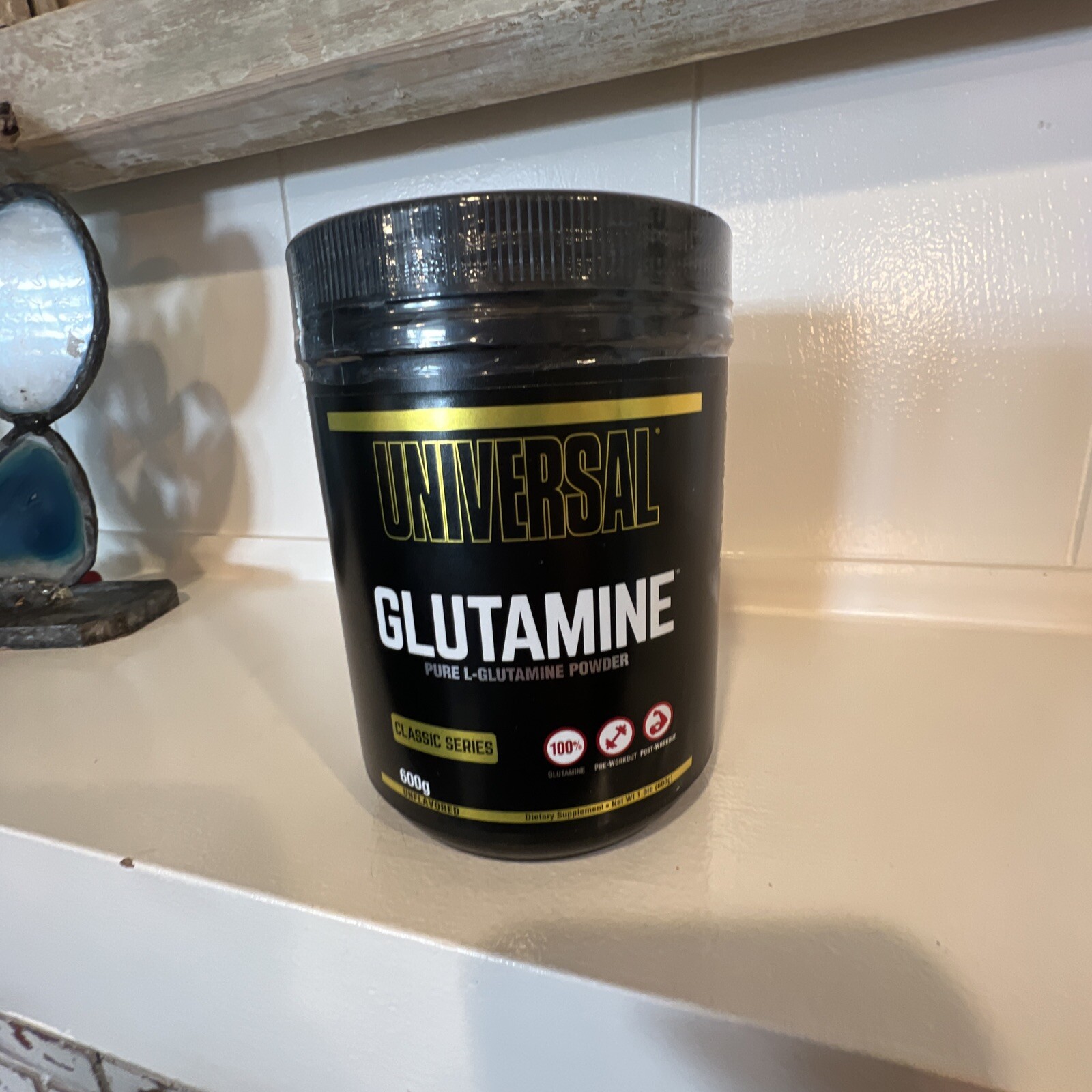 Universal Nutrition Glutamine 600g 120 Servings 5g L-Glutamine 120 Servings