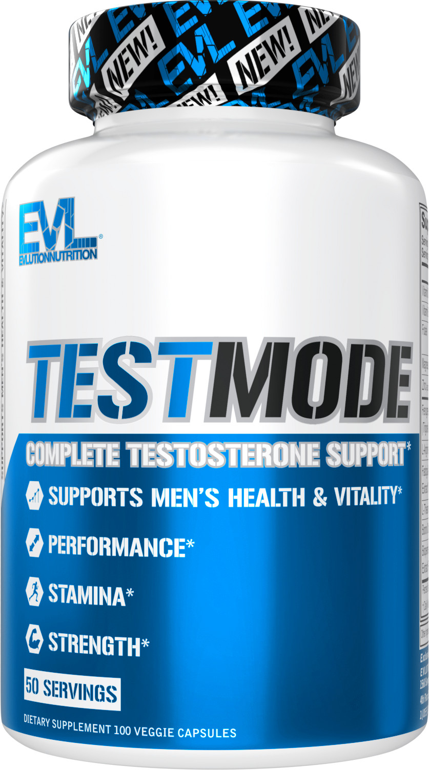 Evlution Nutrition TestMode – Natural Testosterone Booster – 50 Servings