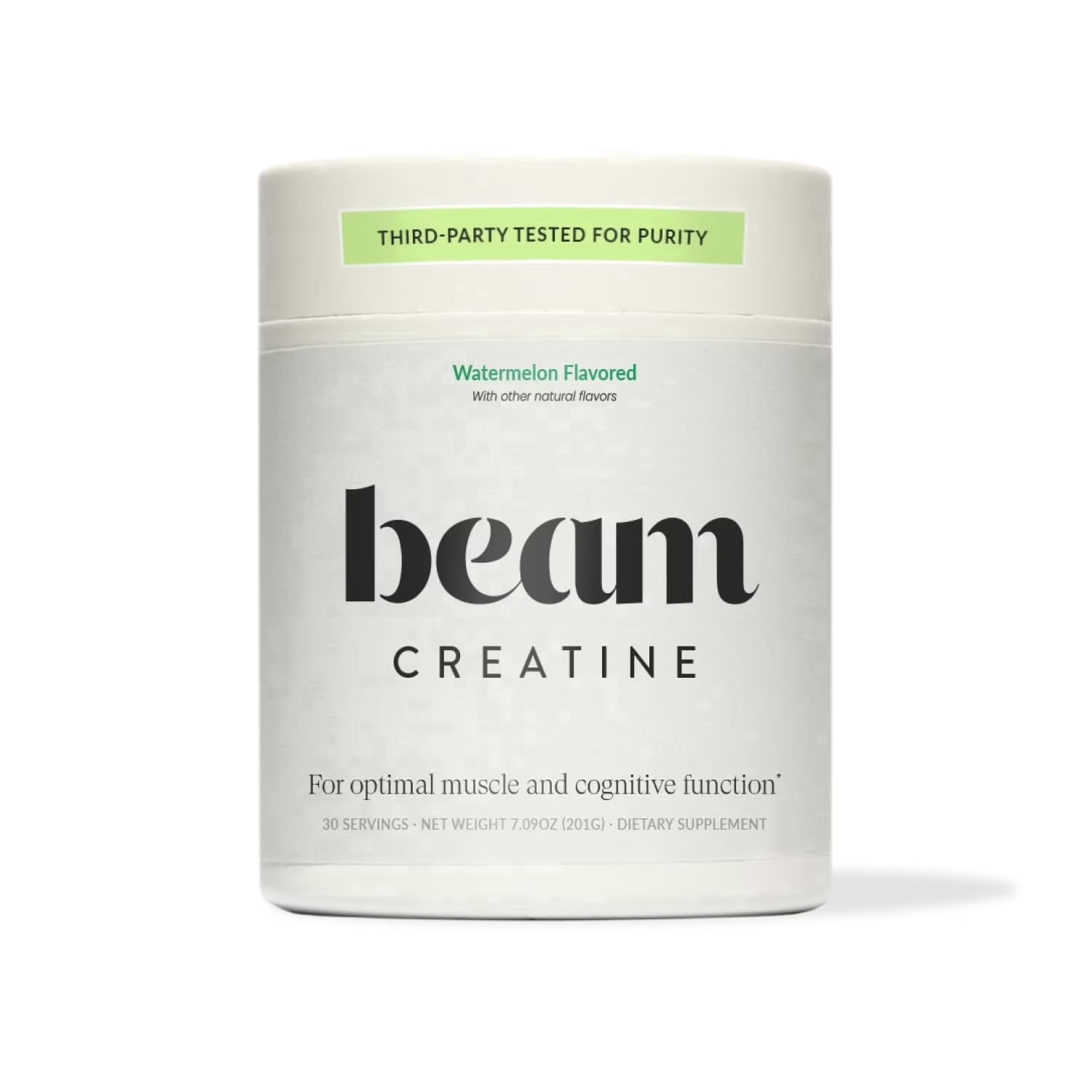 Beam Creatine Powder – Micronized, Third Party Tested Monohydrate for Strength &