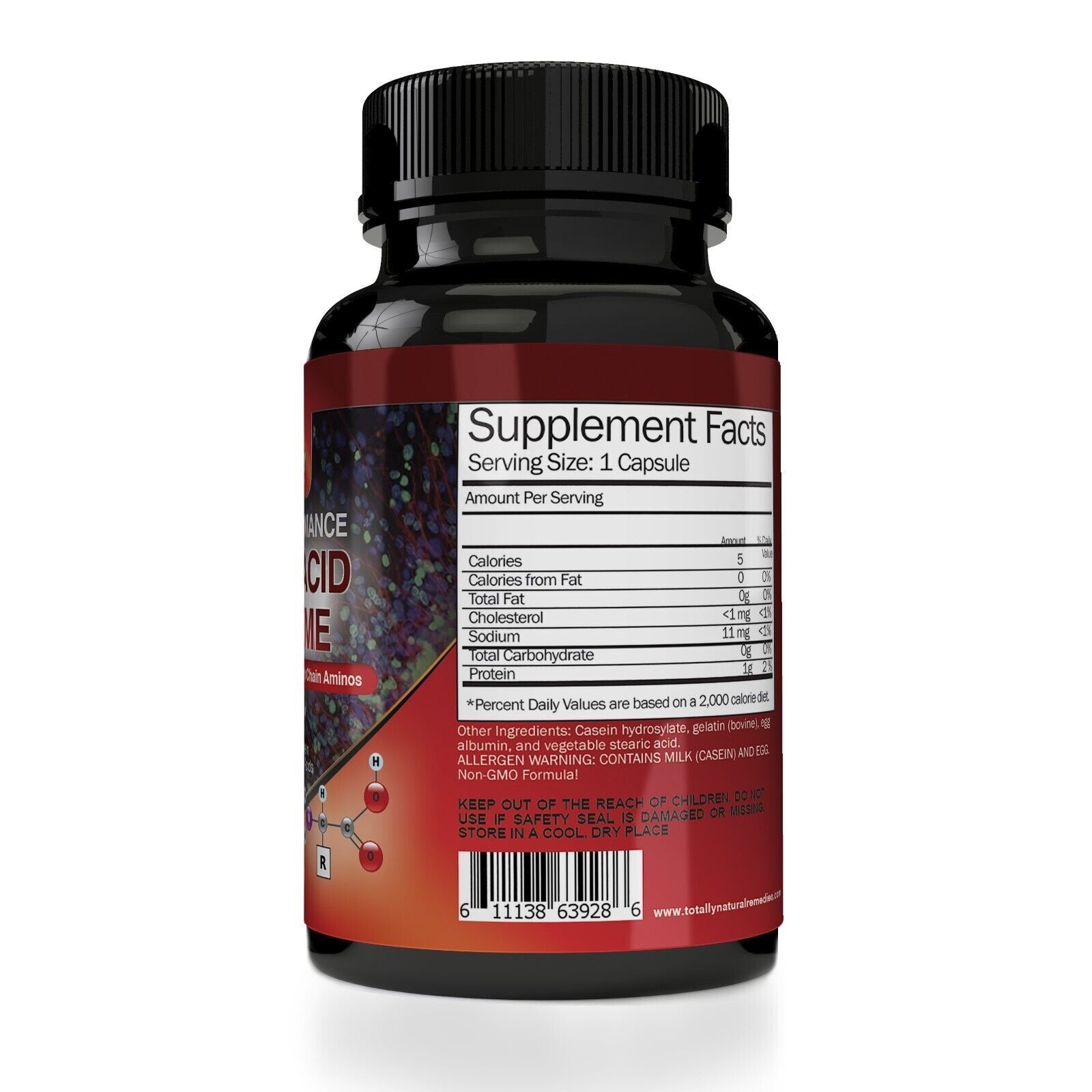 Amino Acid Muscle Supplement and Mflora Probiotics Immune Support 30 Capsules