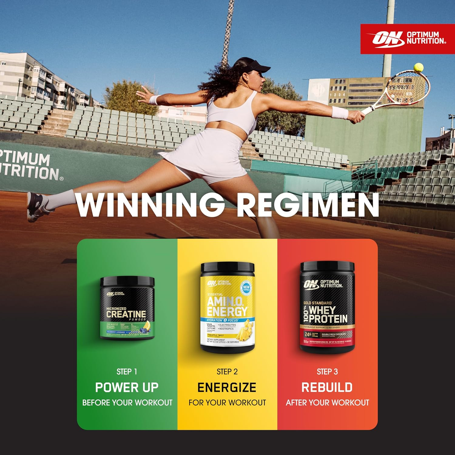 Amino Energy Powder plus Hydration, with BCAA, Electrolytes, and Caffeine, Pine