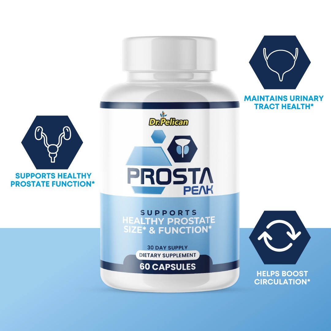Prosta Peak- Support Supplement for Men – Urinary & Bladder Health-3 Bottles