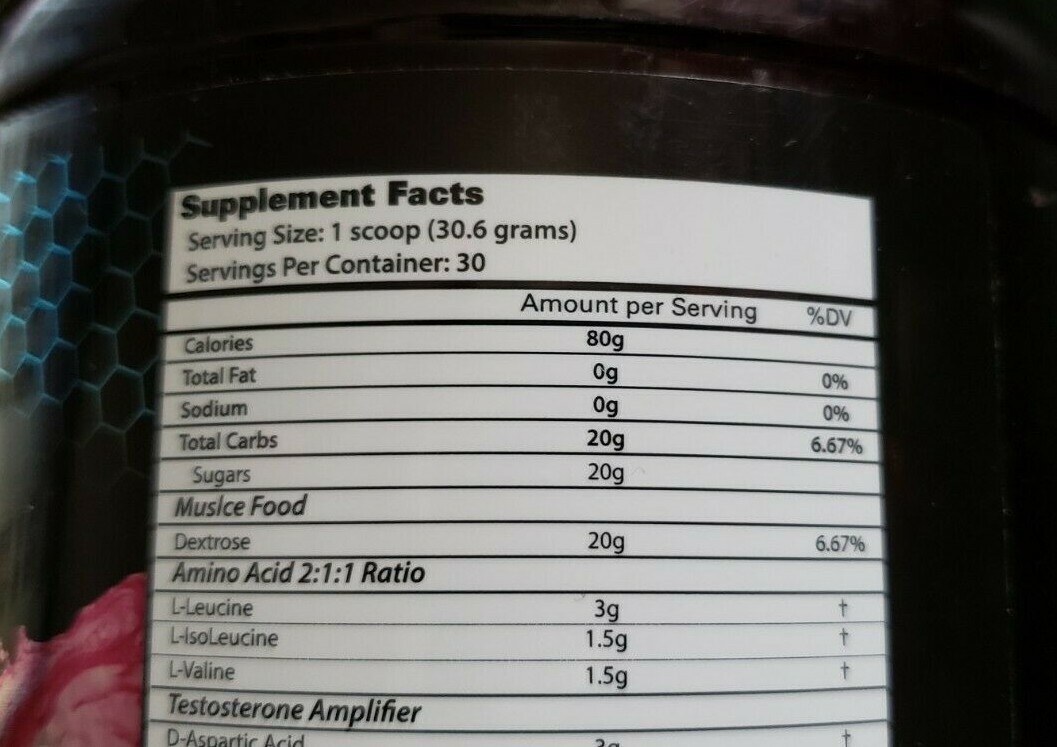 Lecheek Nutrition – AMINO TEST – 30 Servings – Watermelon – Expire 9/2025