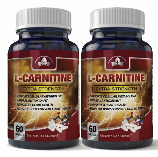 Ultimate L-Carnitine Pure Essentials Amino Acid Heart Diet Caps Free Ship