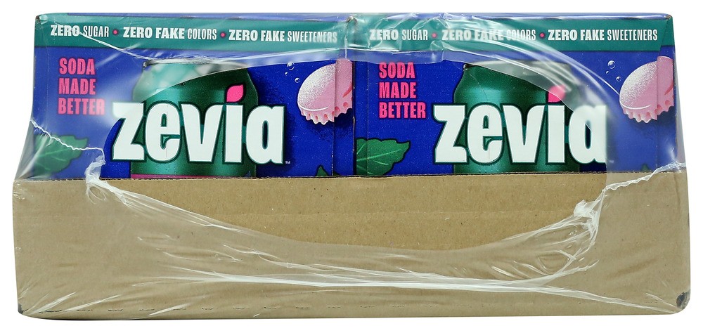 (Pack of 2) Zevia Cherry Cola Soda Diet Beverage 12 Pack 144 Fl Oz