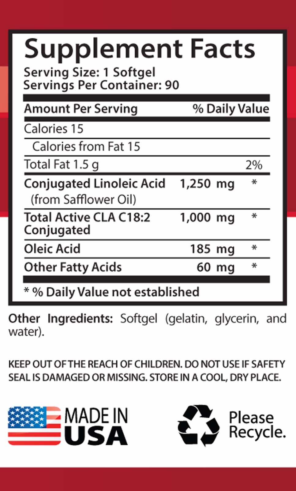Metabolism formula – WATER AWAY – CLA COMBO – cla fat burner for men