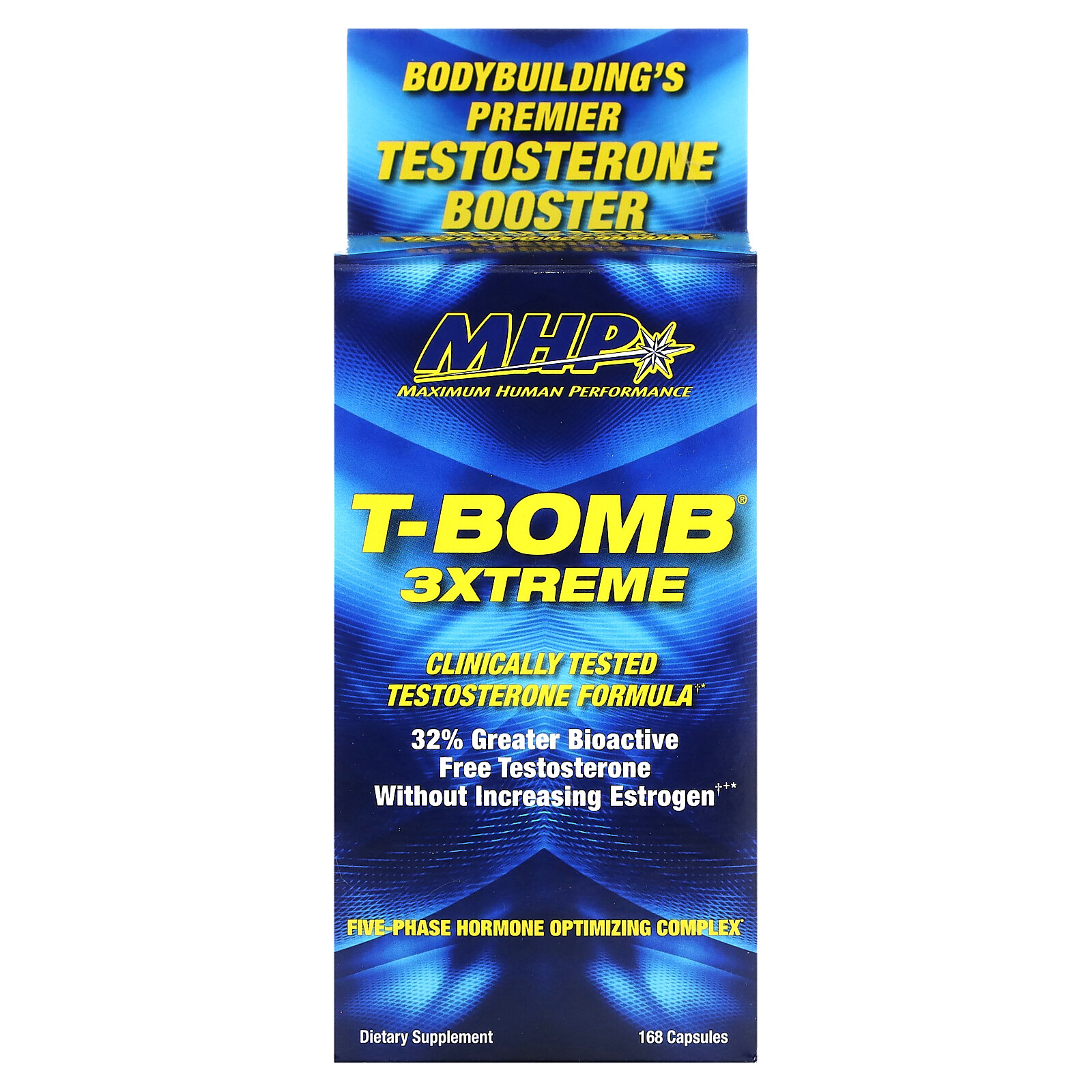 T-Bomb 3Xtreme, 168 Capsules