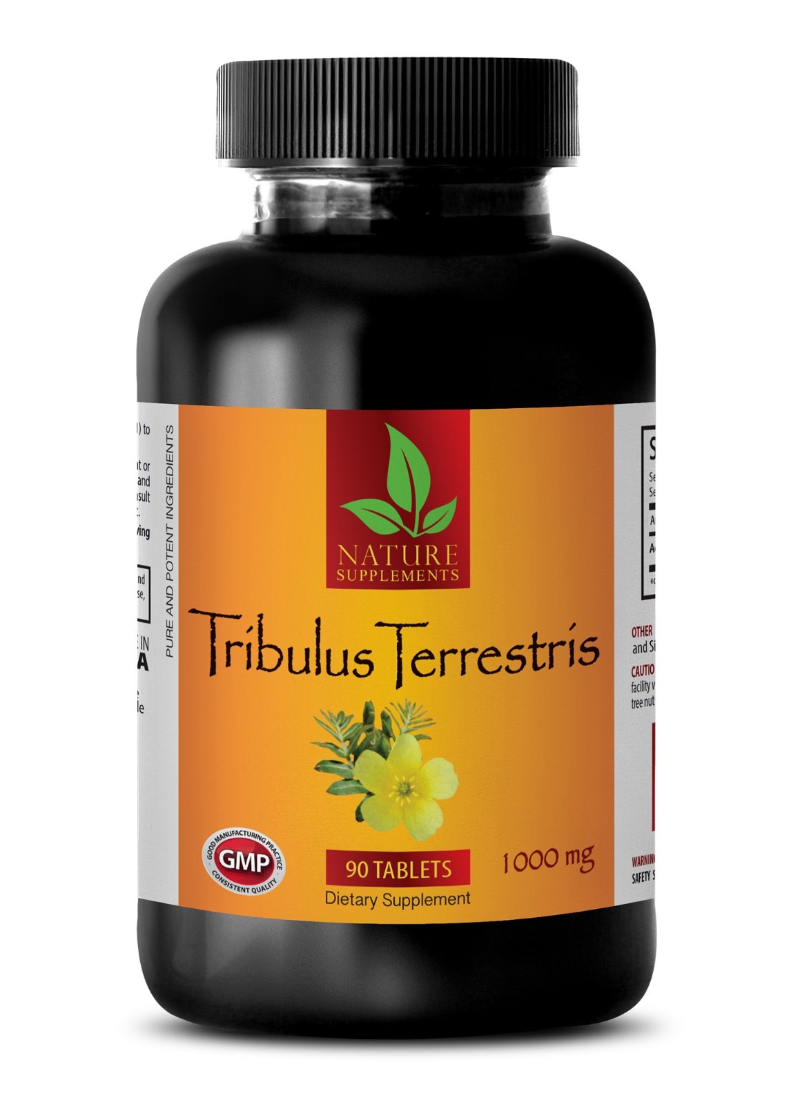 Tribulus Terrestris Extract 1000mg – Male Stamina Pills – 1 Bottle 90 Tablets