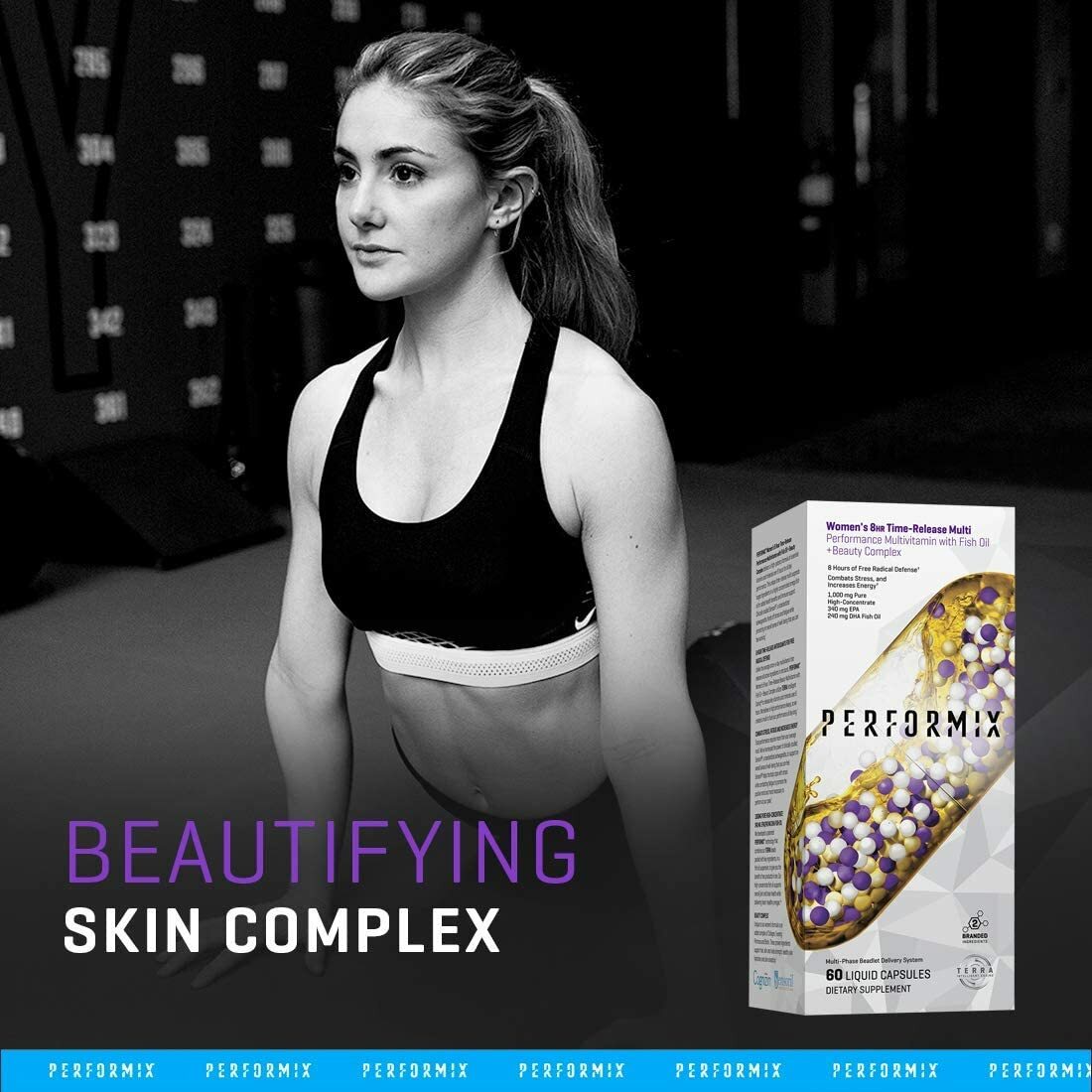 Performix Women’s 8 HR Time-Release Multi with Fish Oil ***STICKY CAP SALE***