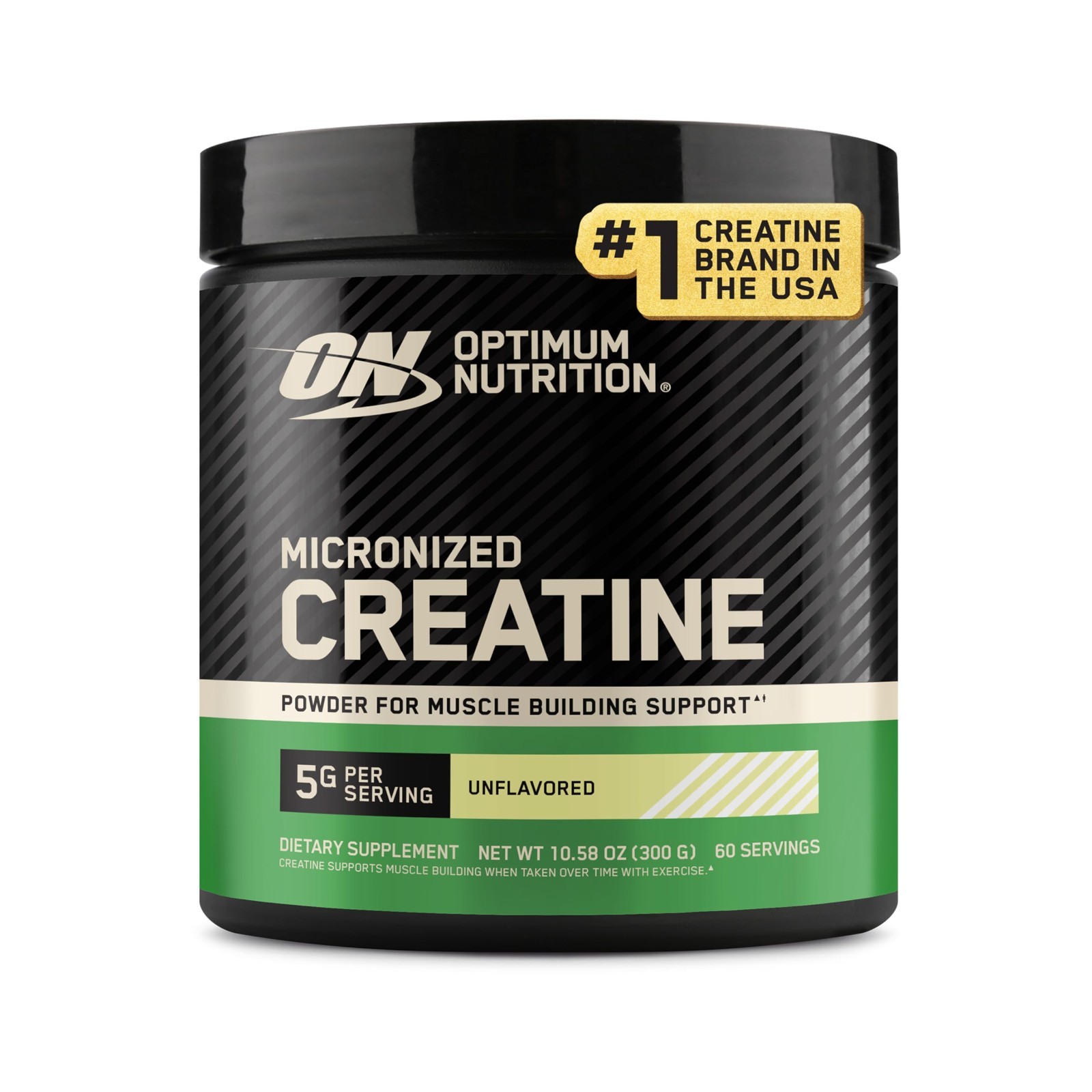 Micronized Creatine Monohydrate Powder – 5g per Serving, Supports Muscle Strengt