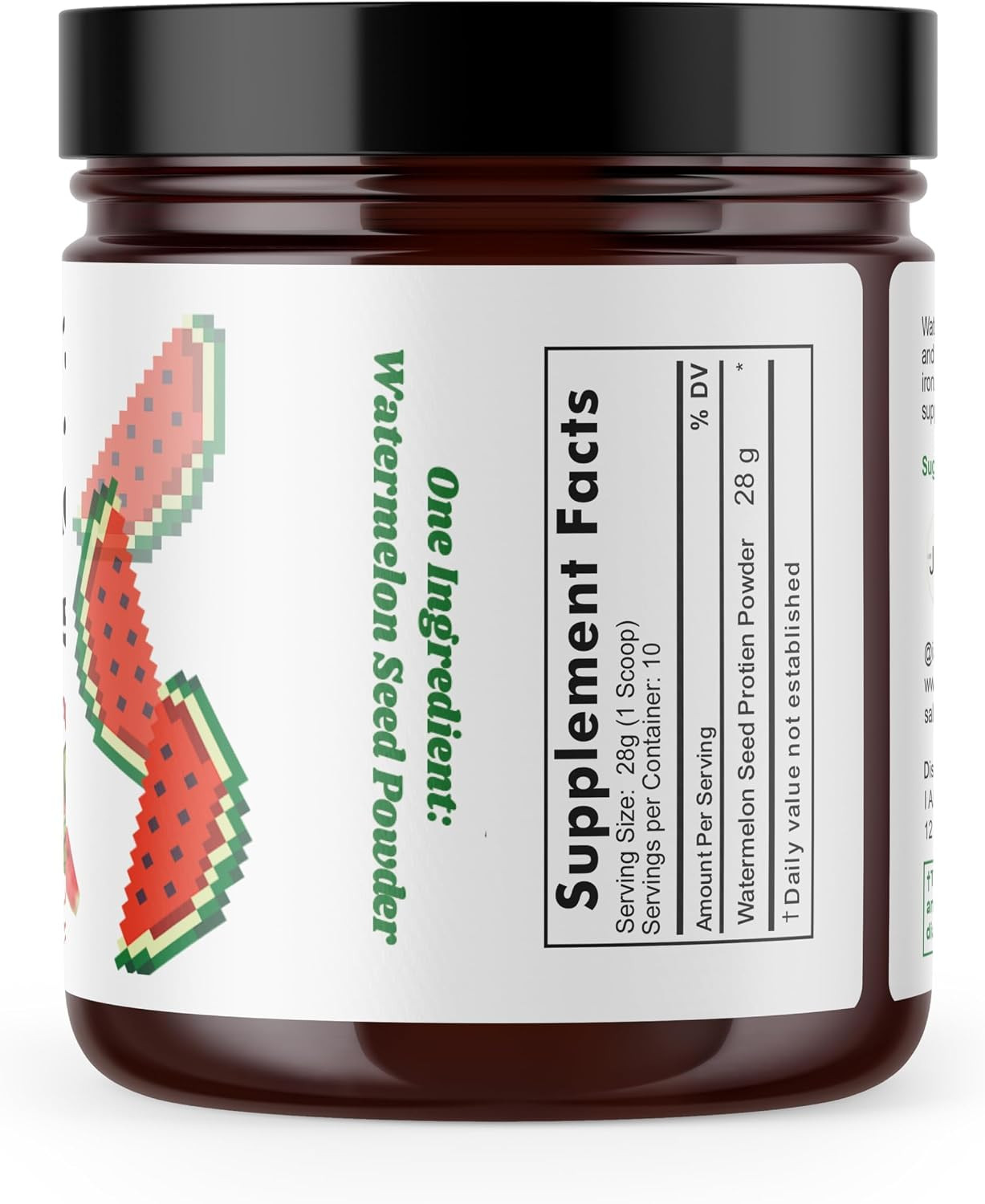 Watermelon Seed Protein Powder | Pure, Pesticide-Free, Nutrient Dense, Protein R