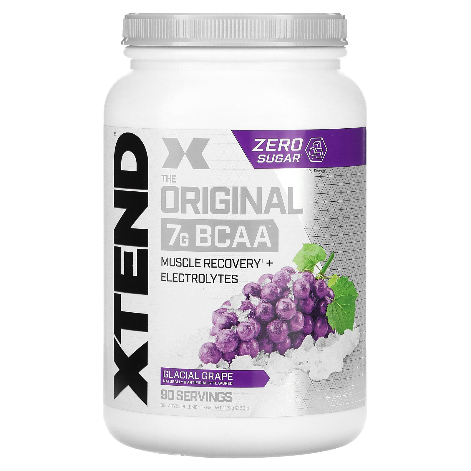The Original 7G BCAA, Glacial Grape, 2.58 lbs (1.17 kg)
